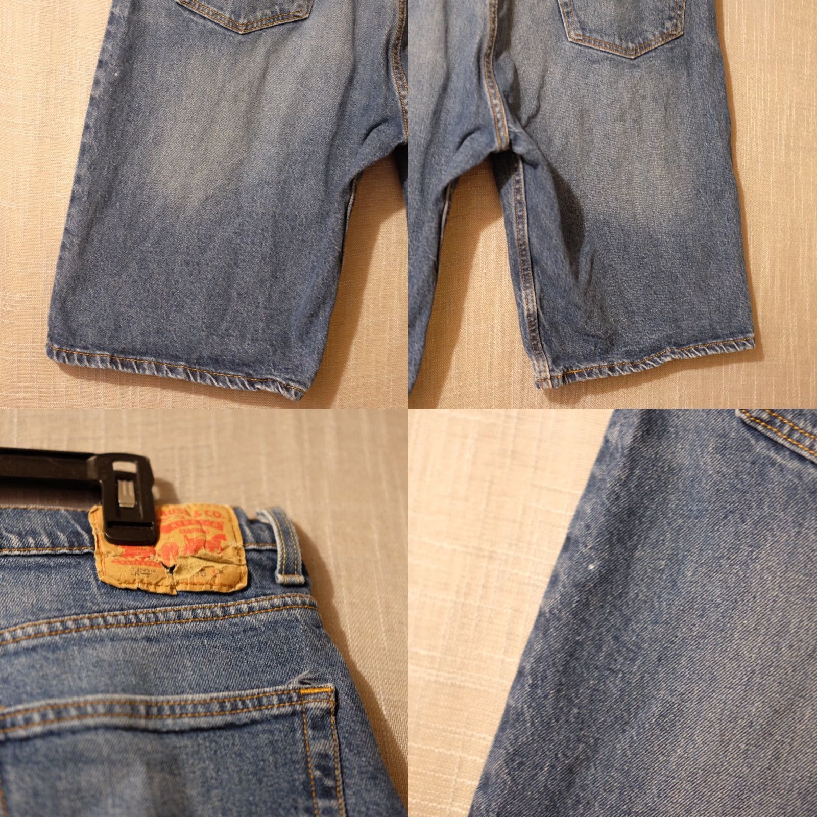 Levi's Levis 569 Jean Shorts Bermuda Denim Blue Mens W36 Inseam 11-1/2 in 569 Denim Shorts Pants Shirt? Size US 36 / EU 52 - 8 Thumbnail
