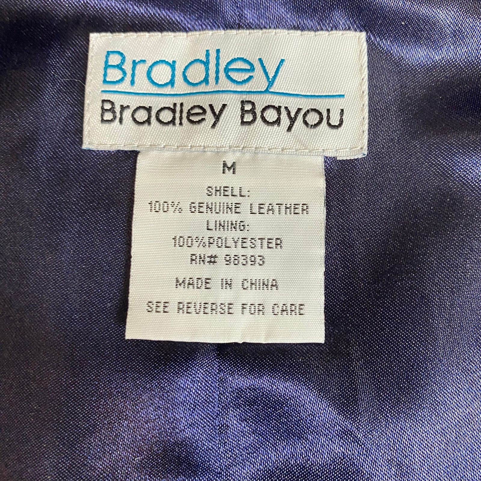 Vintage Vintage Suede Leather Jacket Purple Western Bradley Bayou Size M / US 6-8 / IT 42-44 - 5 Thumbnail