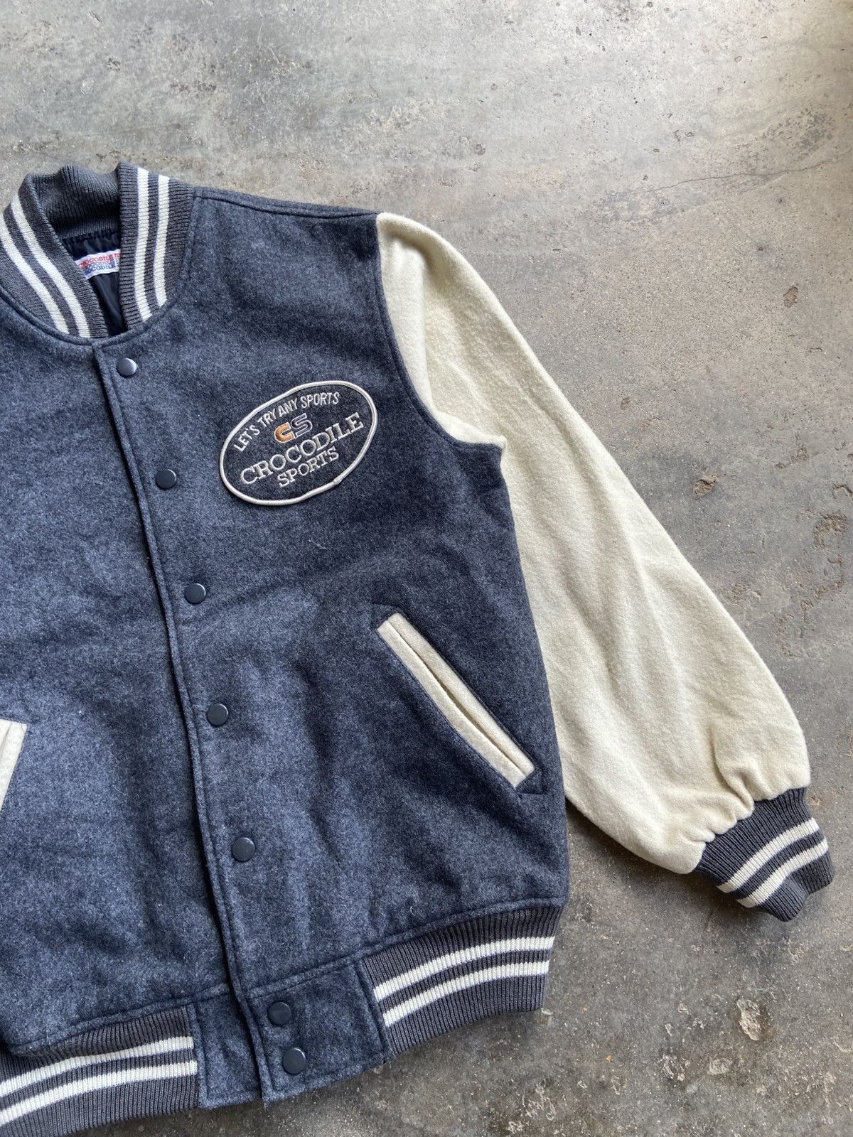 Vintage VINTAGE CROCODILE SPORT VARSITY JACKET Size US M / EU 48-50 / 2 - 3 Thumbnail