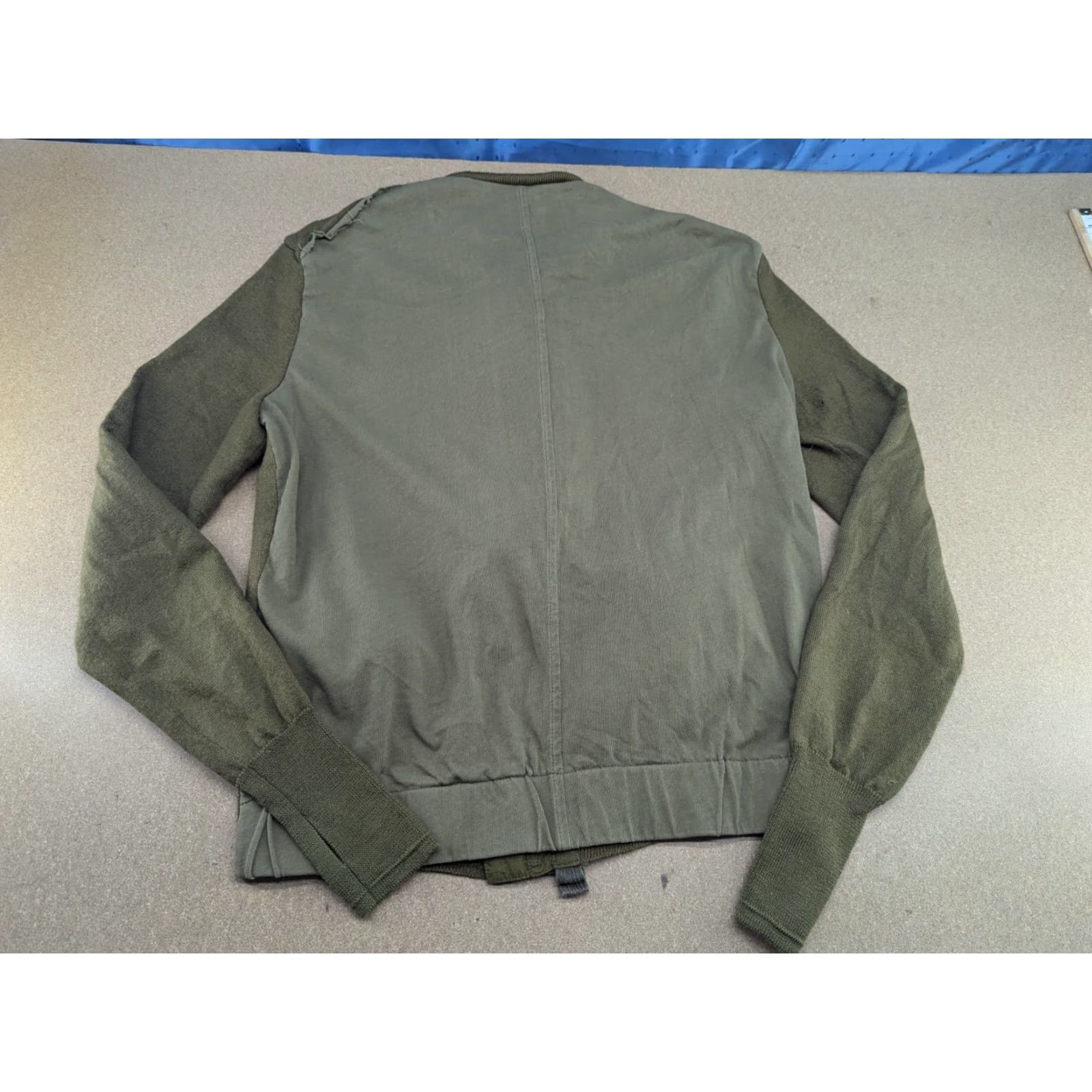 Vintage Croquis Jacket Mens Size S Wool Nylon Green Military Style Green Snap Jacket Size US S / EU 44-46 / 1 - 2 Thumbnail