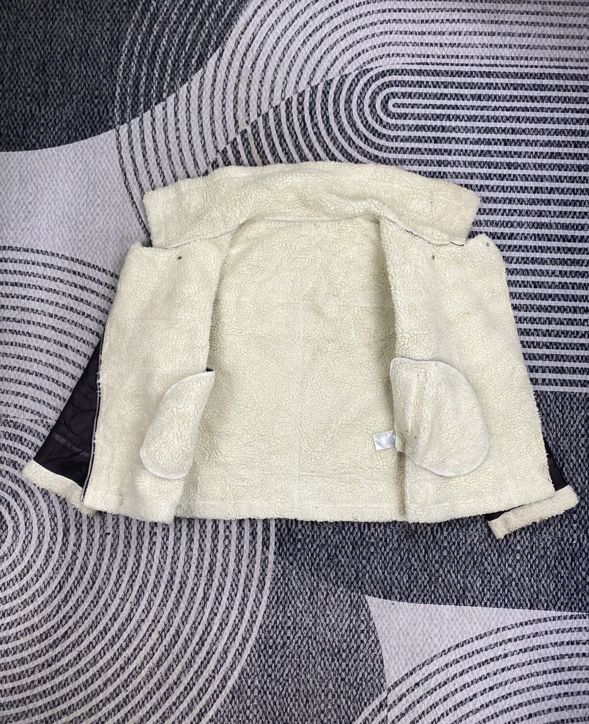 Japanese Brand Vintage Ungrid Japanese Fashion Leather Suede Sherpa Jacket Size US M / EU 48-50 / 2 - 6 Thumbnail