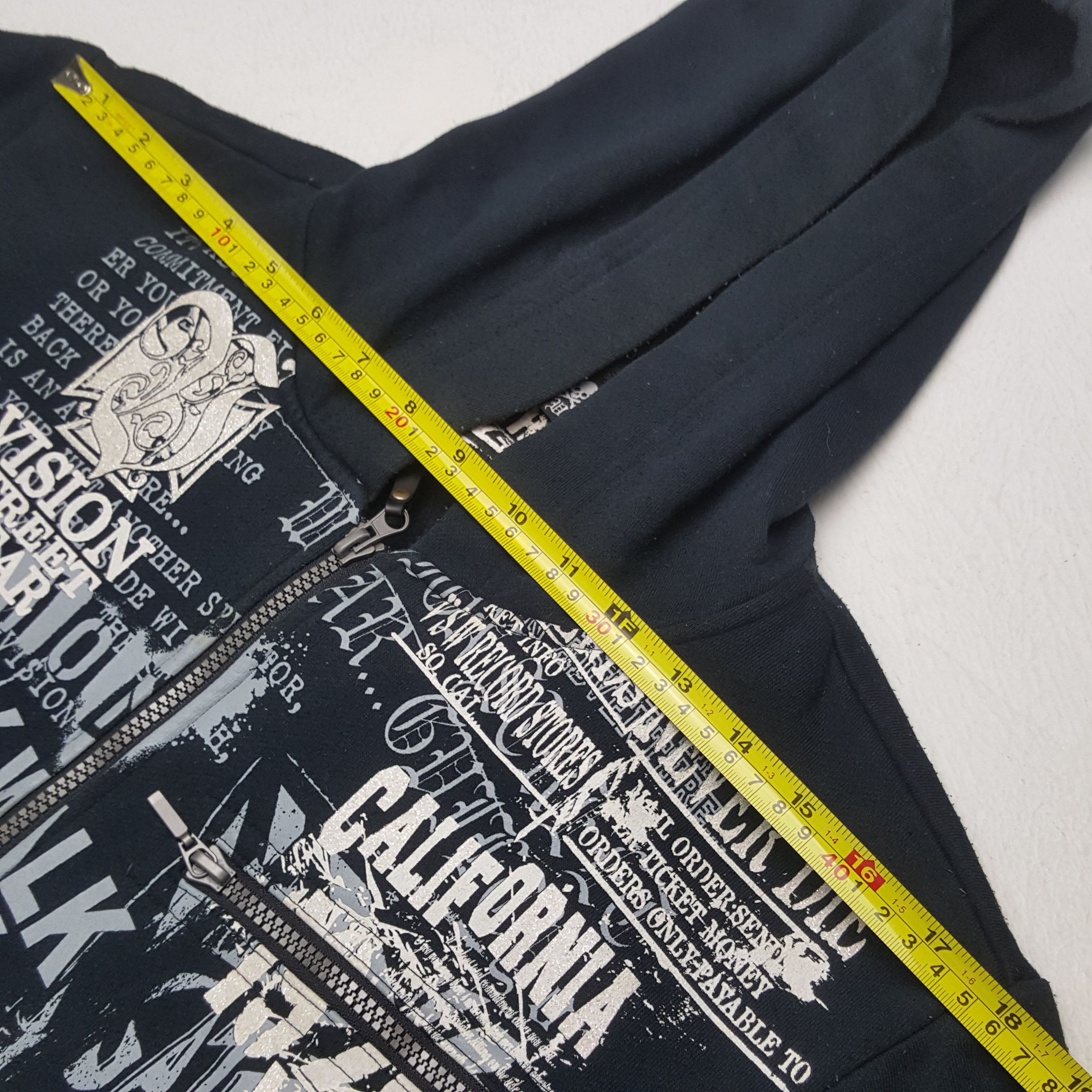 Vintage × Vision Streetwear Vintage VISION STREET WEAR Skateboard Hoodies C295N16 Size US S / EU 44-46 / 1 - 5 Thumbnail