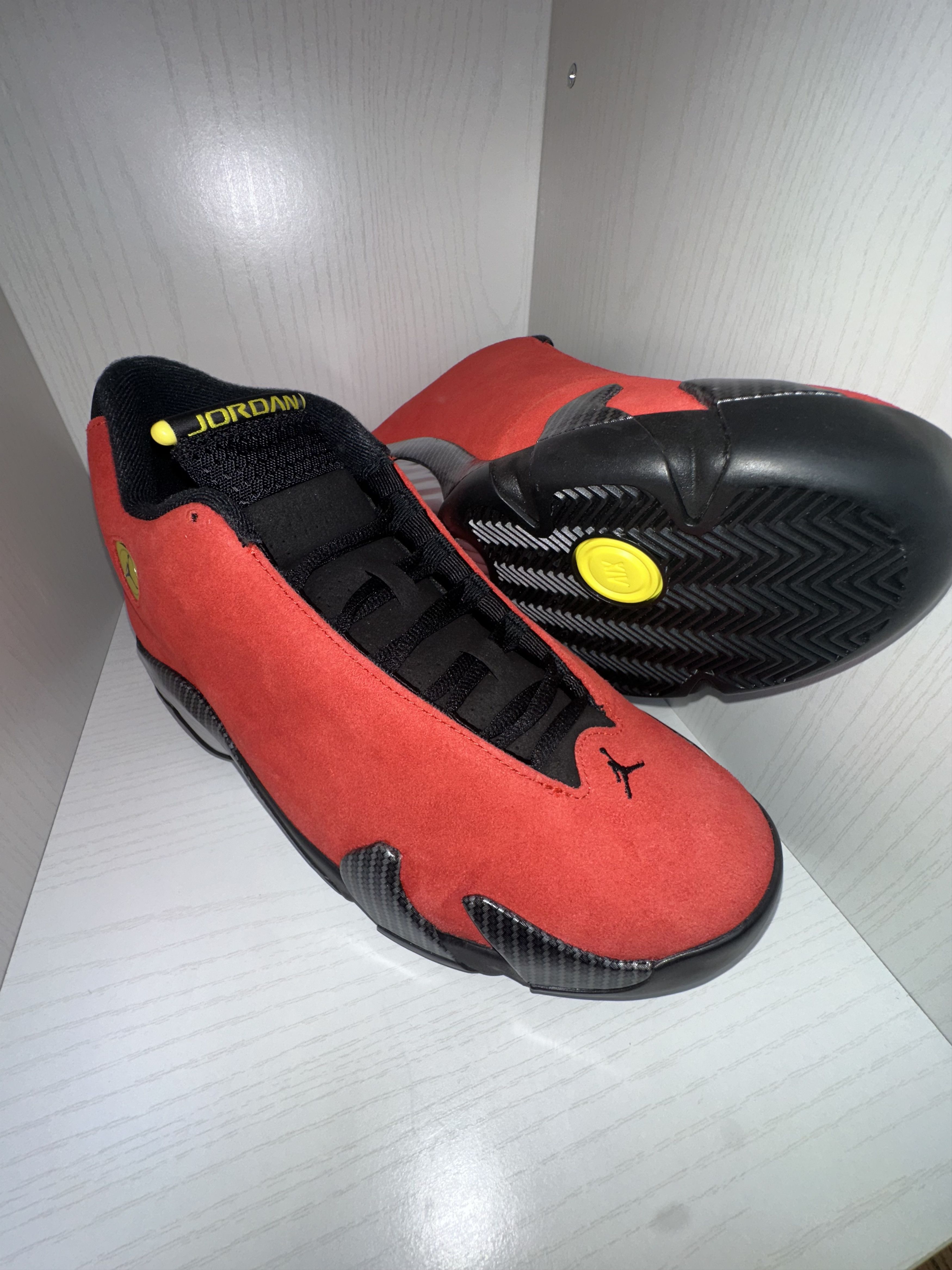 Nike Air Jordan 14 Retro Challenge Red Size US 9.5 / EU 42-43 - 5 Thumbnail