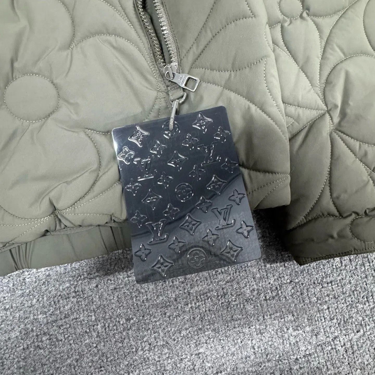 Louis Vuitton Louis Vuitton Military Green Monogram Quilted Jacket. Size US M / EU 48-50 / 2 - 5 Thumbnail
