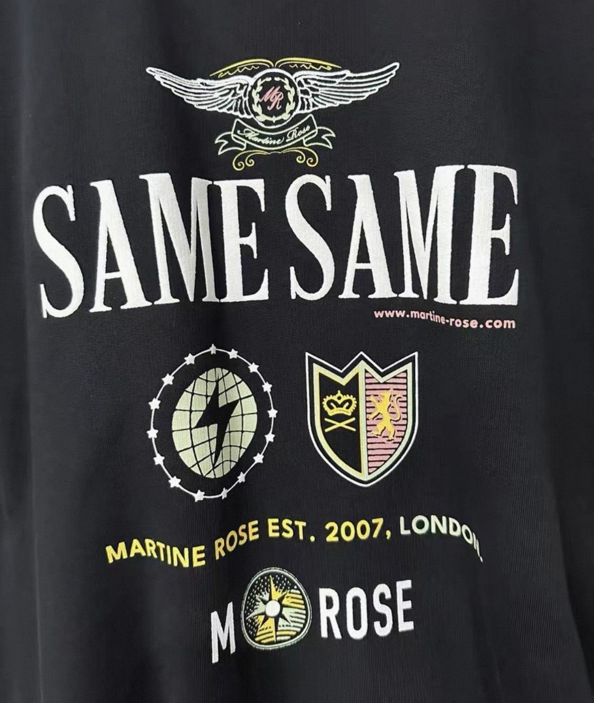 Martine Rose martine rose long sleeve sweatshirt in black. Size US L / EU 52-54 / 3 - 5 Thumbnail