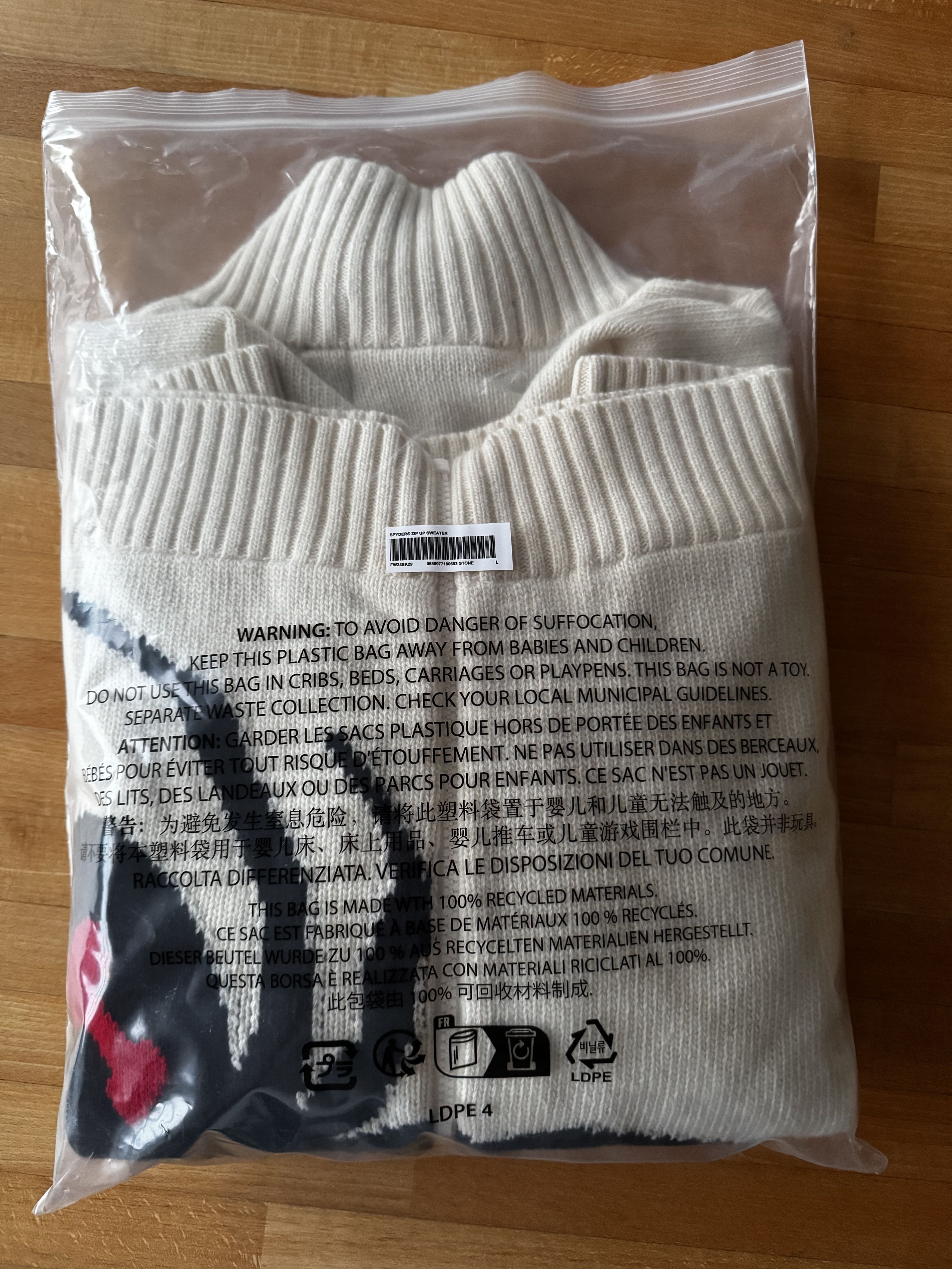 Goretex × Spyder × Supreme Windstopper Zip Up Sweater Size US L / EU 52-54 / 3 - 14 Thumbnail