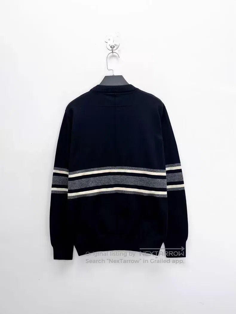 Givenchy Givenchy Classic embossed star large logo striped knit swe Size US S / EU 44-46 / 1 - 2 Thumbnail