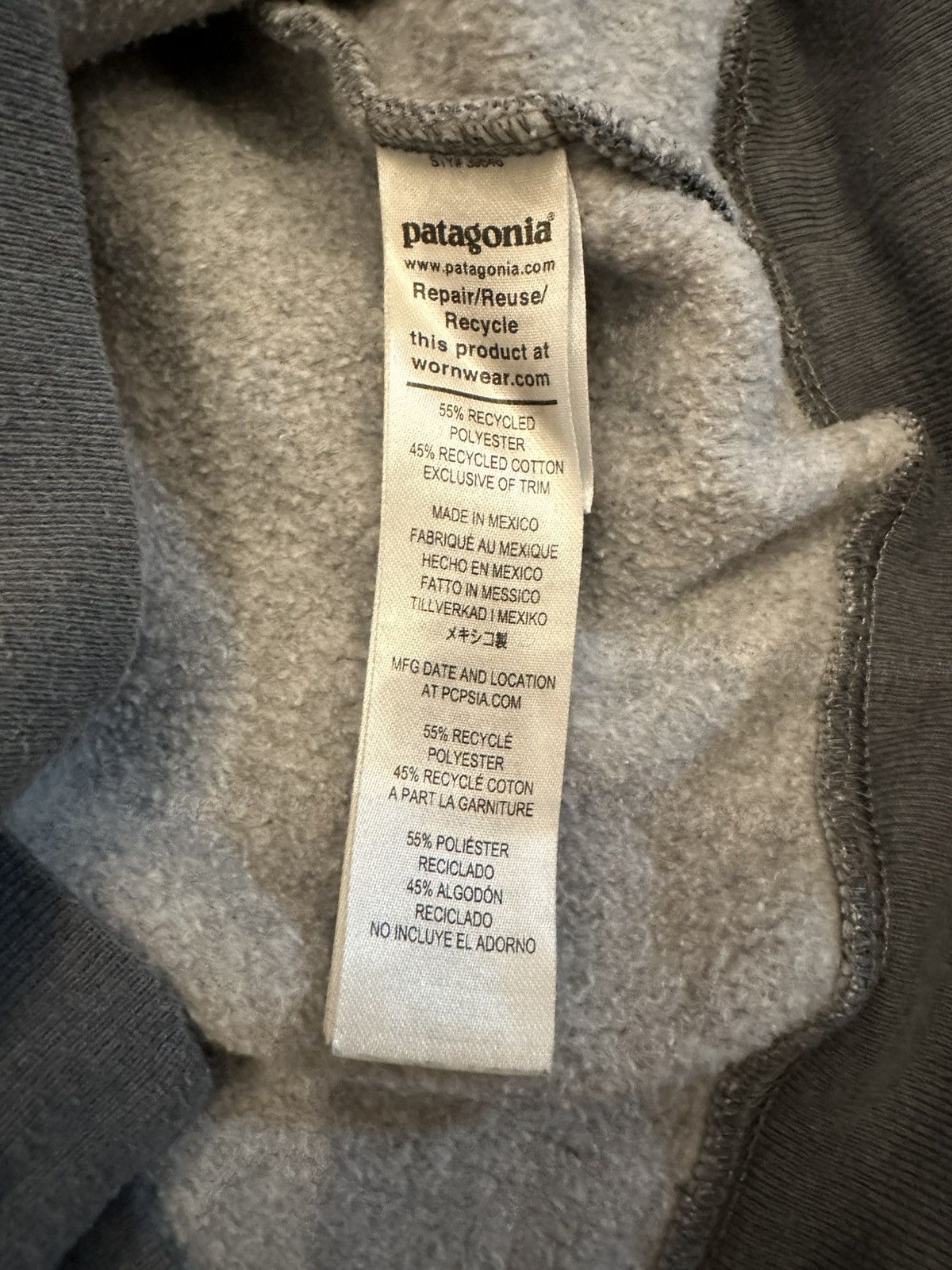 Patagonia Patagonia Women's Uprisal Crew Gray Sweatshirt-Size Small Size S / US 4 / IT 40 - 7 Thumbnail