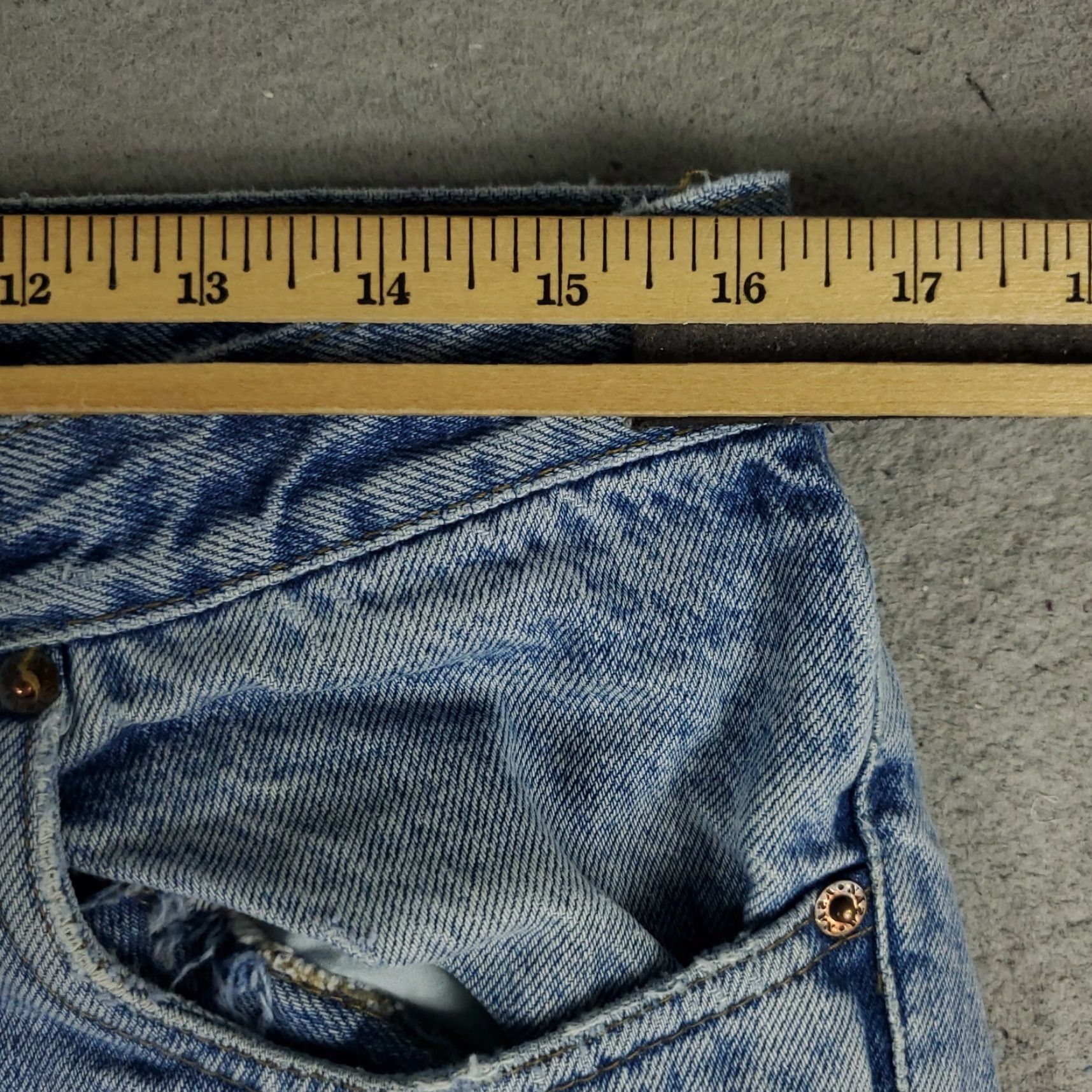 Denime VINTAGE C.P. Company Shorts Mens Bermuda Size 32 Denim Blue Casual Spring Summer Men Size US 32 / EU 48 - 4 Thumbnail