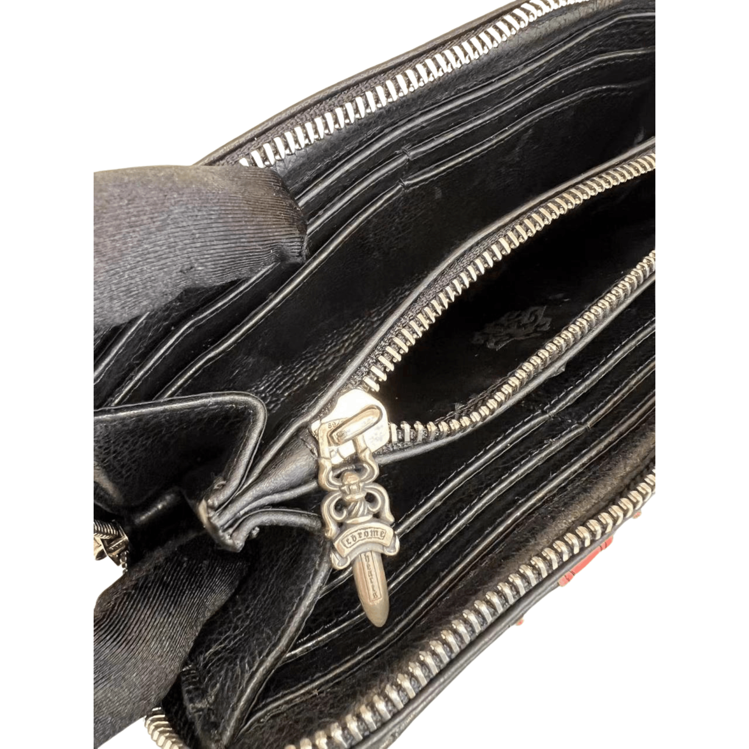 Chrome Hearts Chrome Hearts Multicolor Leather Cross Patch Wallet Size ONE SIZE - 13 Thumbnail
