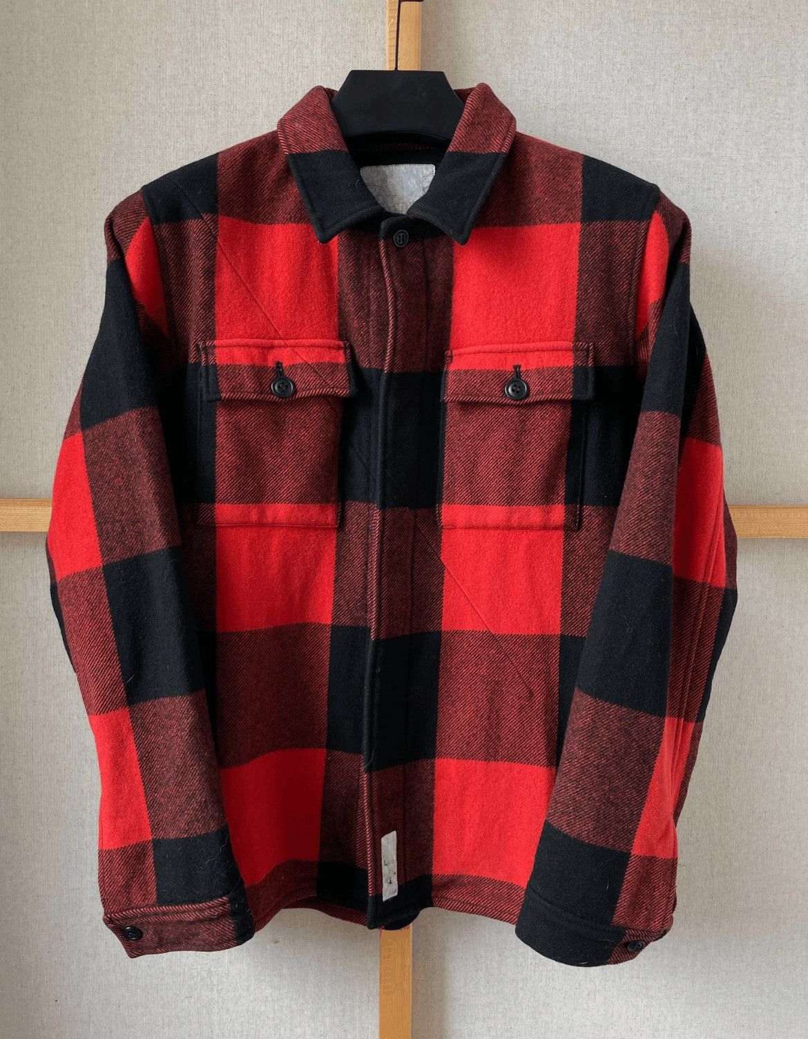 Sz 2 UNdercover Classic Plaid Work Jacket