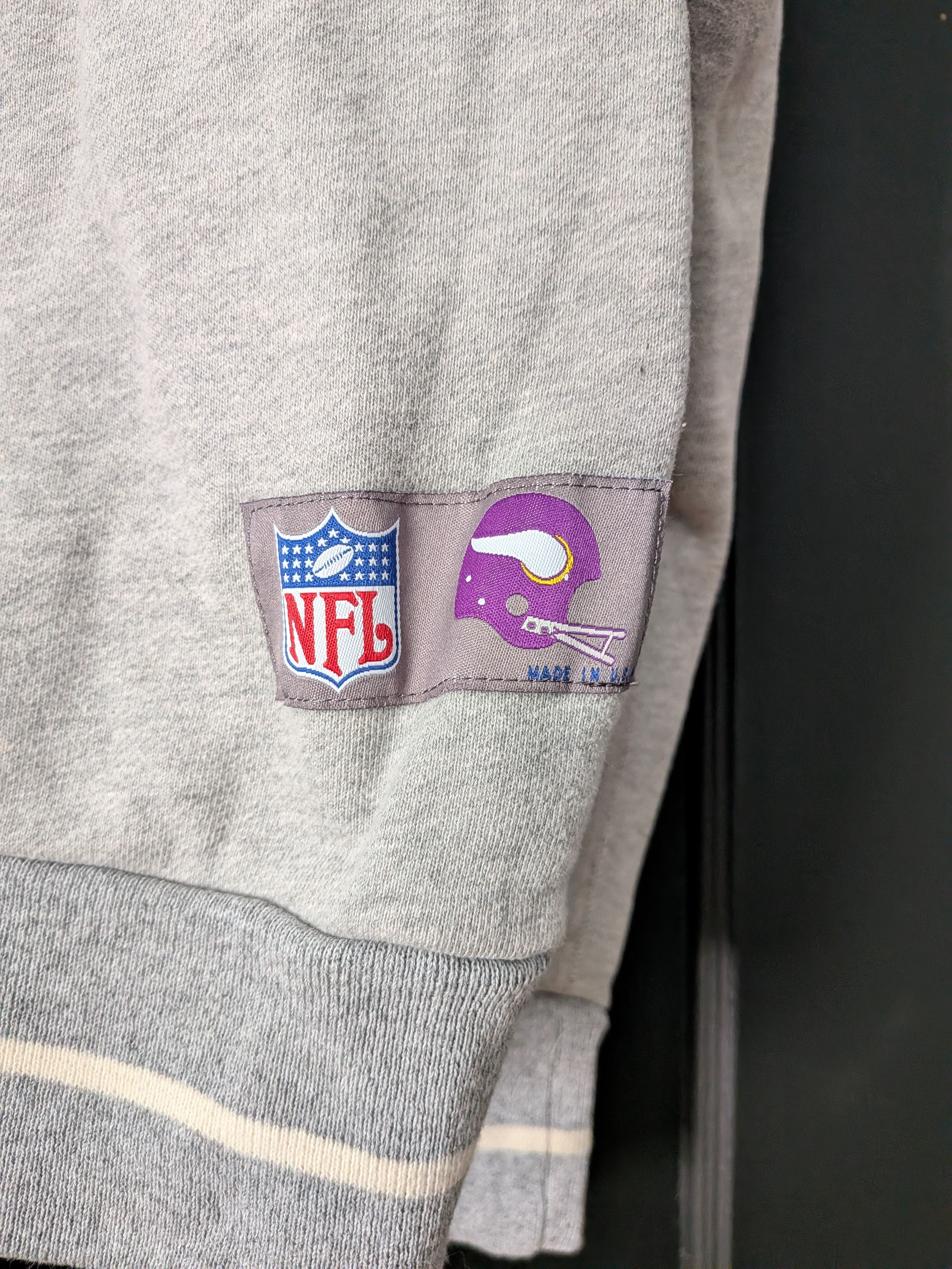 Ebbets Field Flannels Minnesota Vikings Crewneck Sweatshirt Size US XXL / EU 58 / 5 - 4 Thumbnail