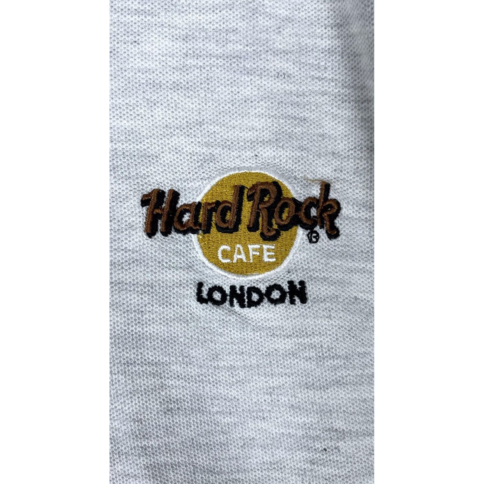 Hard Rock Cafe Hard Rock Cafe Polo Shirt Mens Large Gray London Embroidered Logo Short Sleeve Size US L / EU 52-54 / 3 - 2 Thumbnail