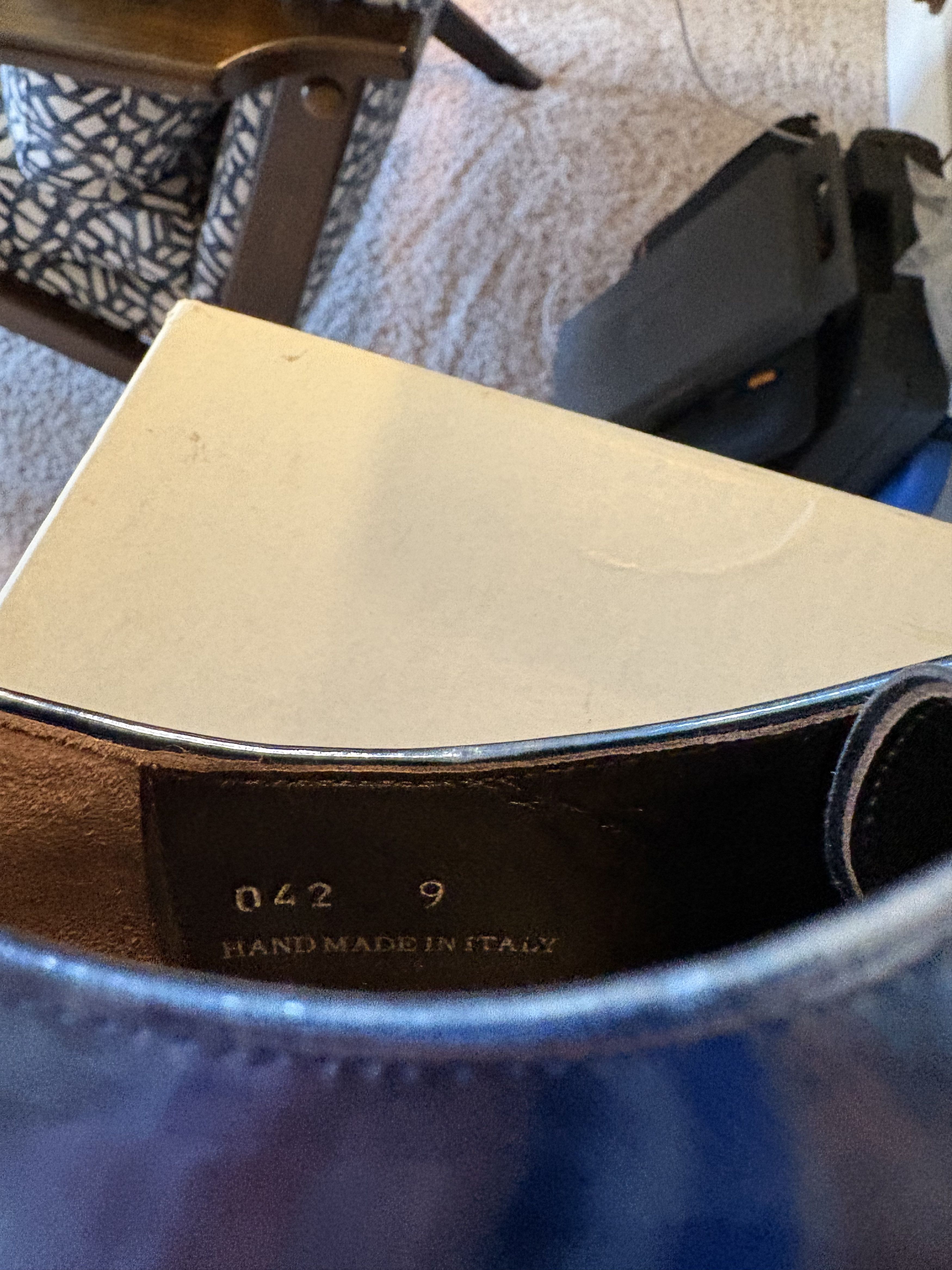 Lanvin Metallic Derby