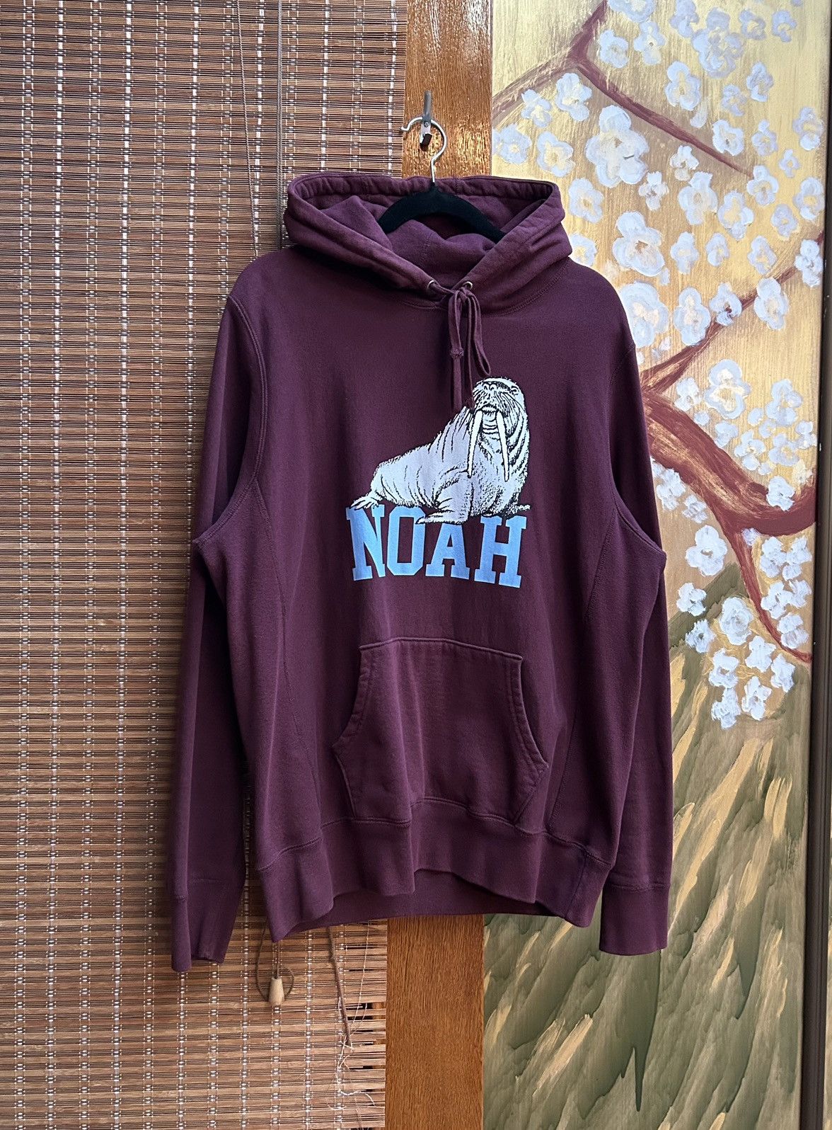 Noah NOAH NYC Walrus Hoodie In Burgundy Size L Made In Canada Size US L / EU 52-54 / 3 - 1 Thumbnail