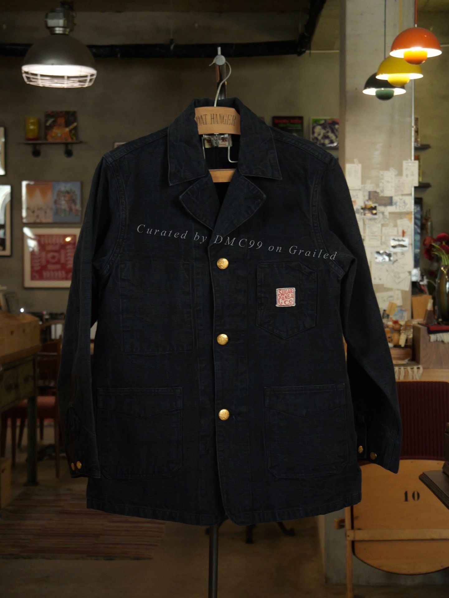 Sugar Cane SugarCane Denim Work Jacket Size 38 Size US M / EU 48-50 / 2 - 1 Thumbnail