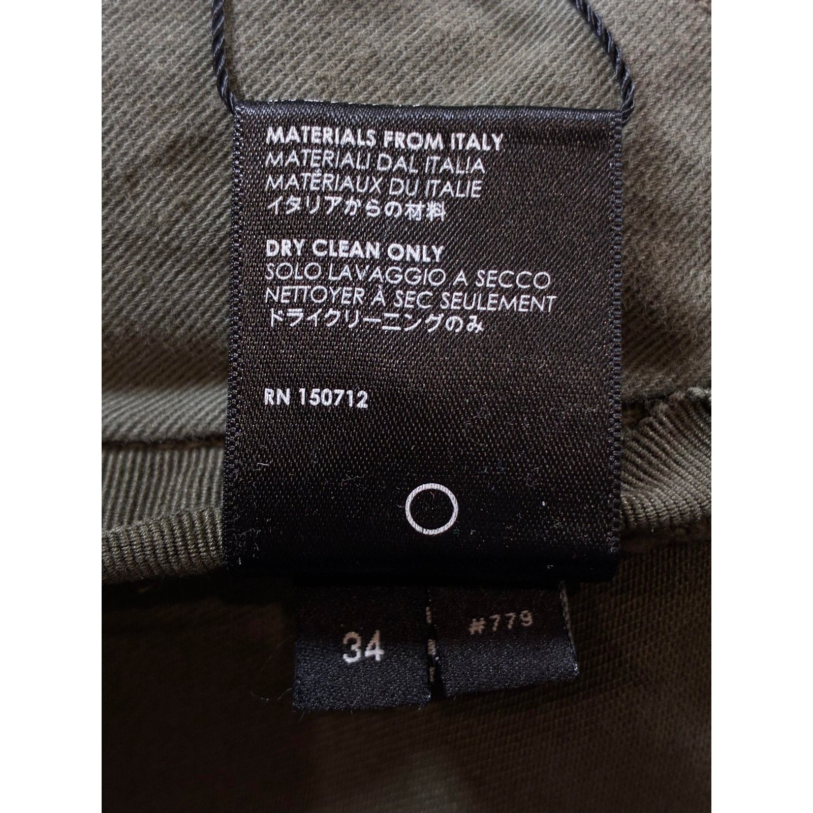 Amiri Amiri Olive Cargo Pants Size 34" / US 12 / IT 48 - 5 Thumbnail