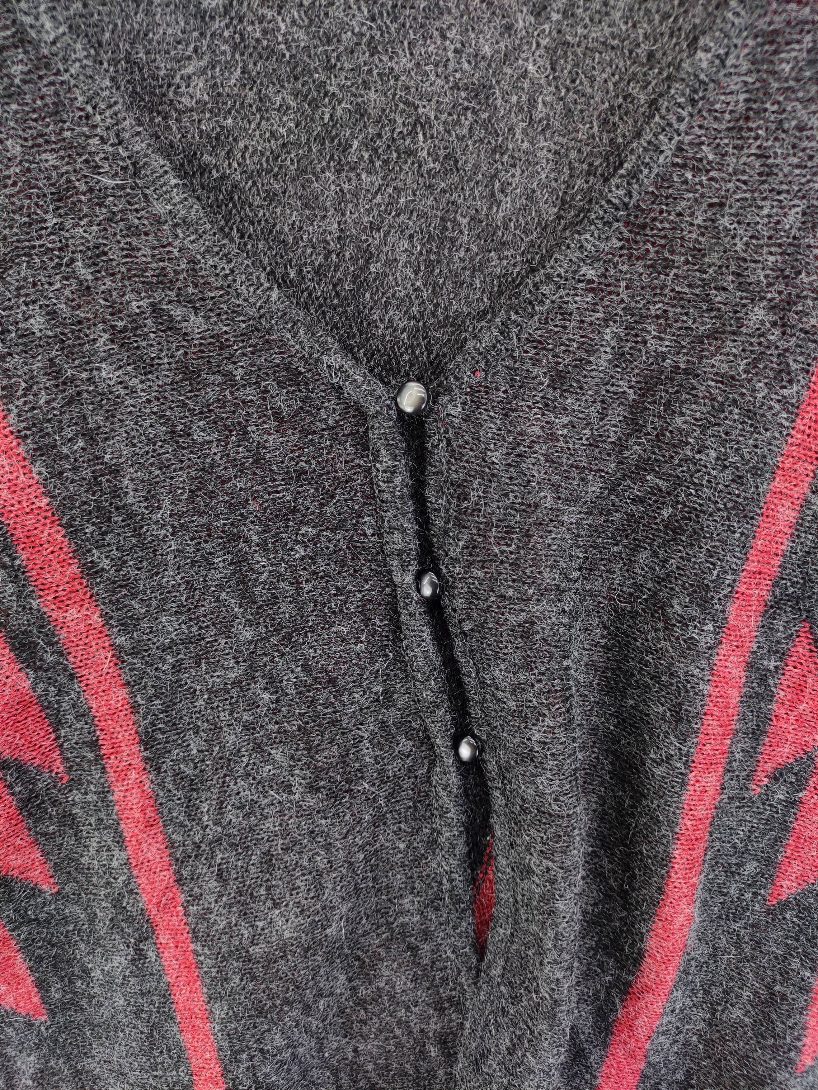 Japanese Brand Vintage Pancho Wool knit Size ONE SIZE - 2 Thumbnail