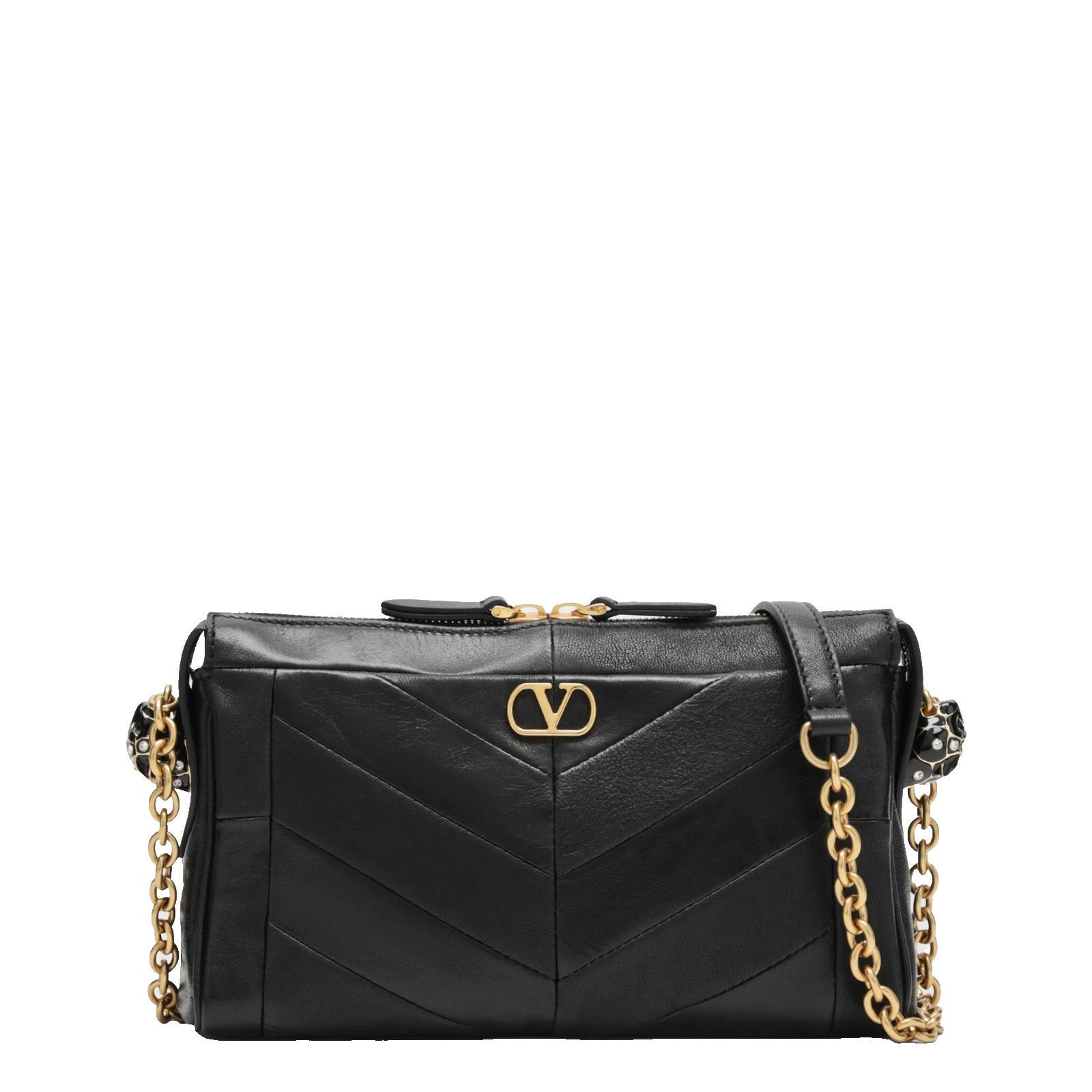 Valentino VALENTINO GARAVANI Panthea Small Black Crossbody Bag New & A Size ONE SIZE - 1 Thumbnail