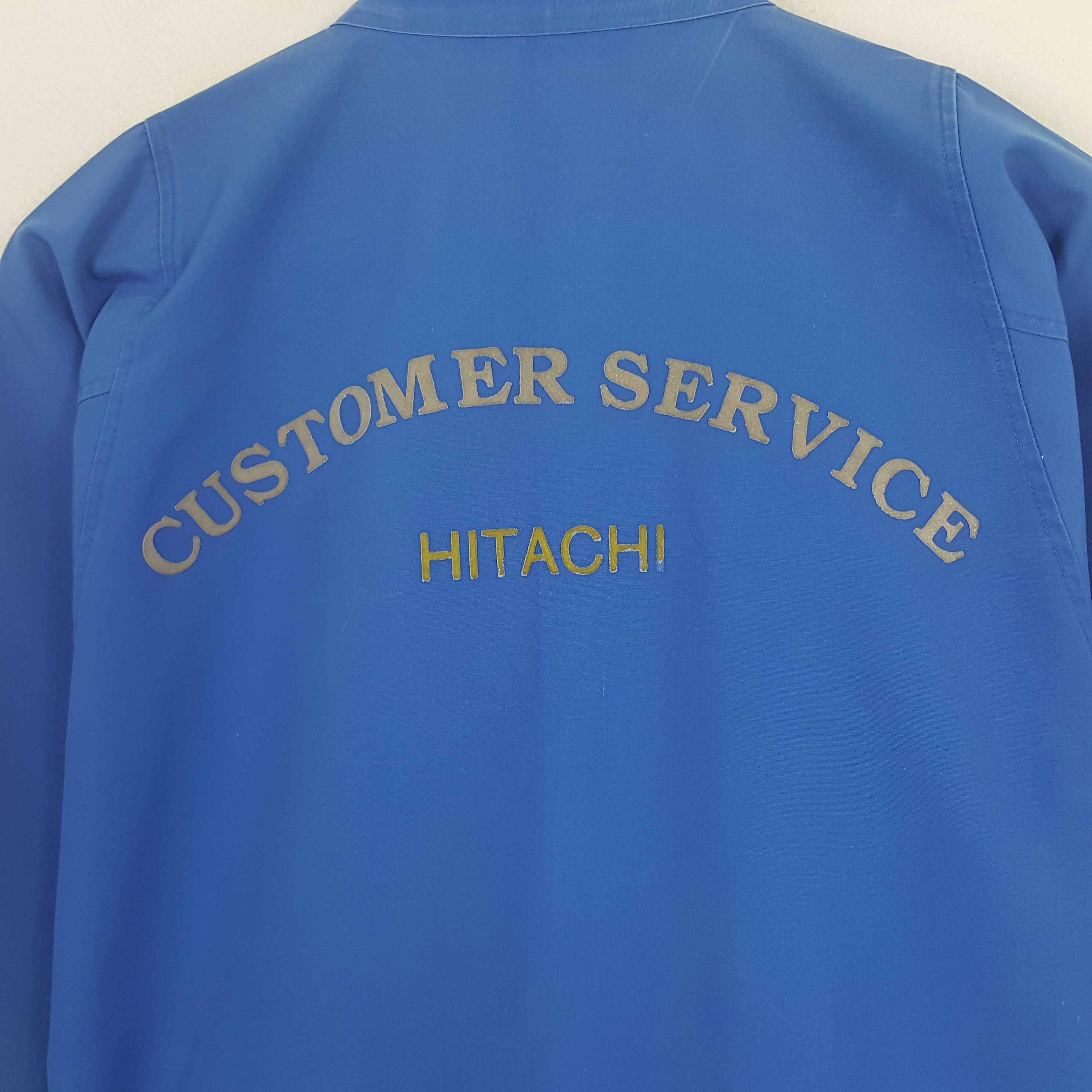 Japanese Brand × Vintage Vintage Hitachi Customer Service Worker Zipper Jacket Size US L / EU 52-54 / 3 - 2 Thumbnail