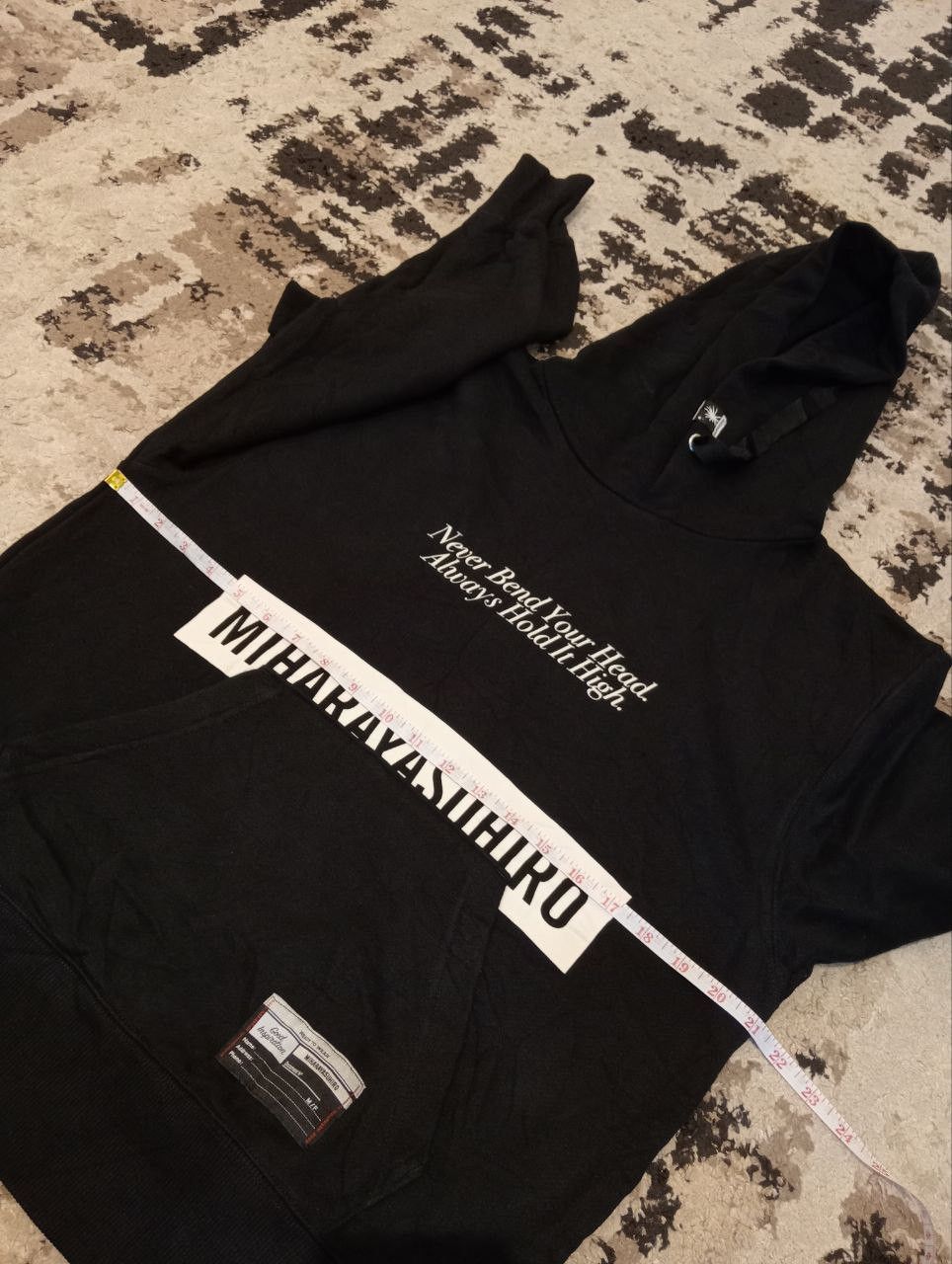 GU × Maison MIHARA YASUHIRO Miharayasuhiro X Gu Japan Spellout Hoodie Size US S / EU 44-46 / 1 - 11 Thumbnail