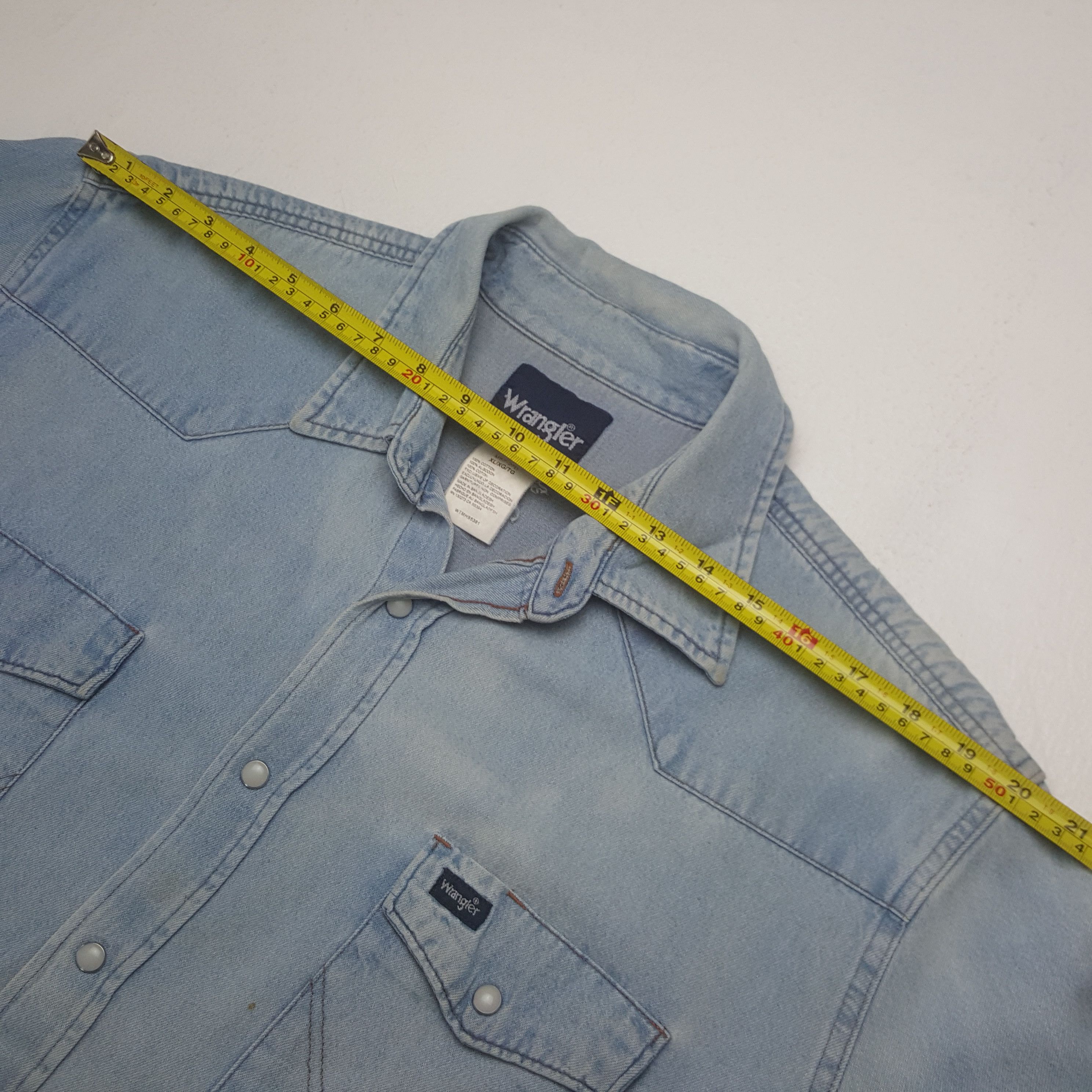 Sugar Cane Vintage Sugar Cane Japanese Brand Denim Shirt Button Up Size US L / EU 52-54 / 3 - 5 Thumbnail