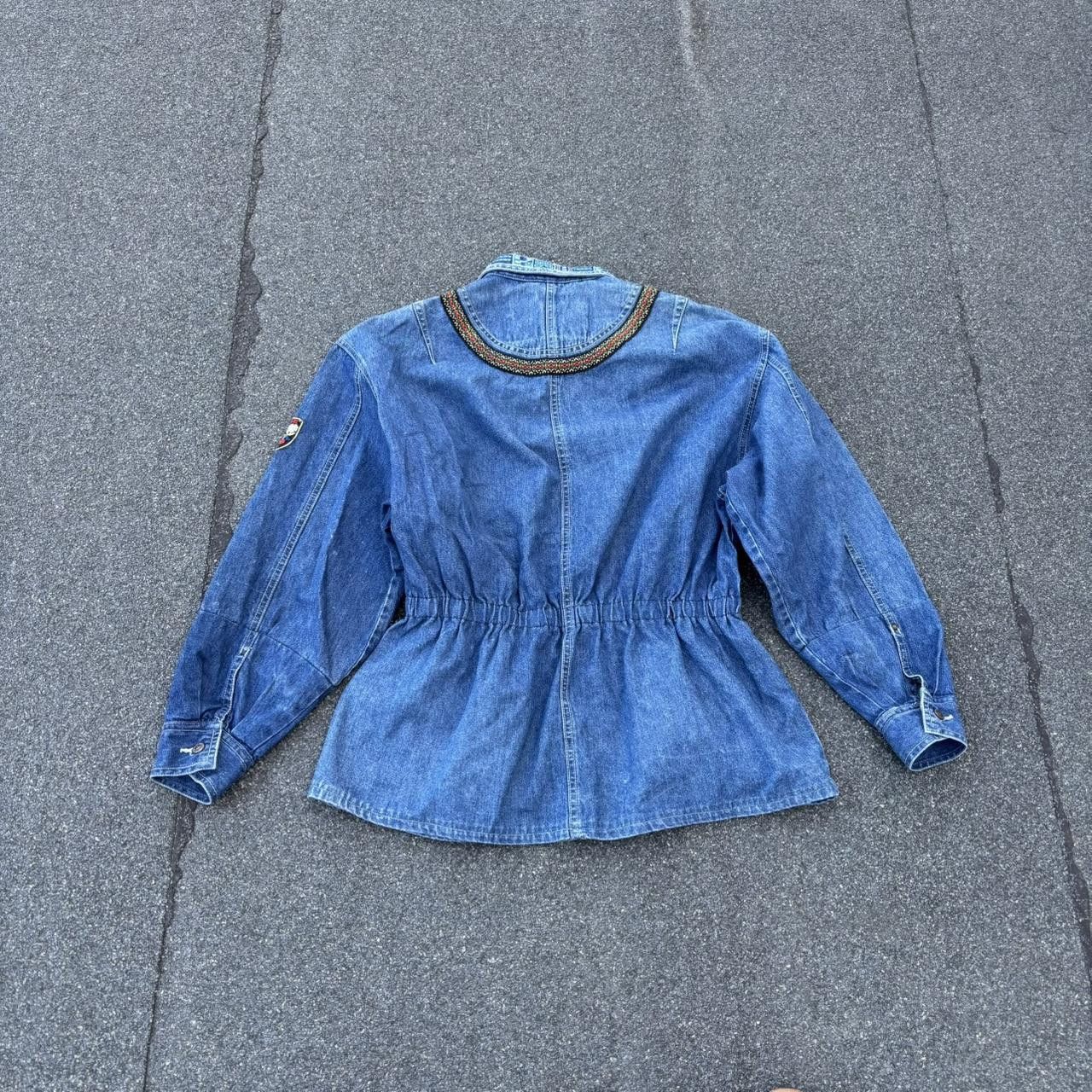 Japanese Brand × Vintage Radio Denim Shirt Size M / US 6-8 / IT 42-44 - 5 Thumbnail