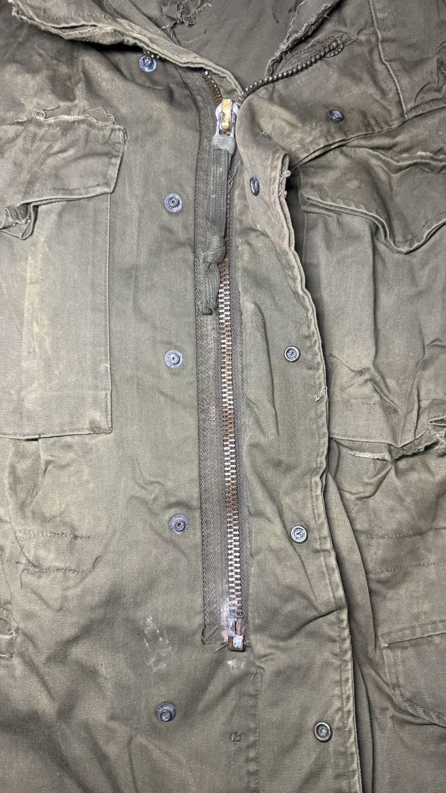 Other Vintage US Army M-65 Field Jacket Size US XL / EU 56 / 4 - 4 Thumbnail