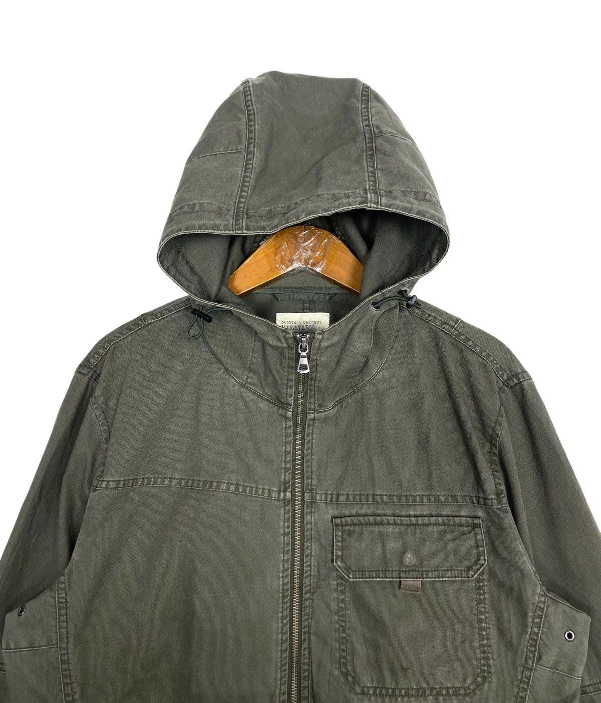 Uniqlo Rare‼️ Uniqlo Military Jacket Hoodie Size US M / EU 48-50 / 2 - 3 Thumbnail
