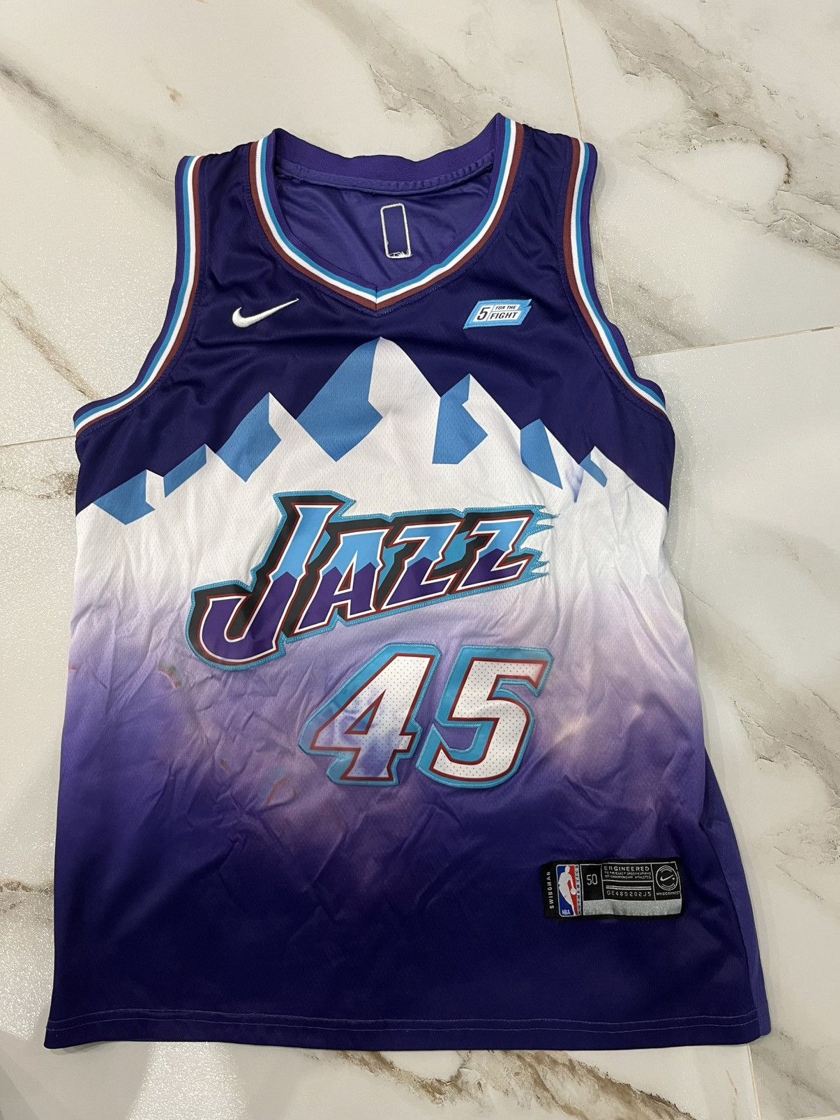 NBA UTAH JAZZ x DONAVON MITCHELL JERSEY Size US L / EU 52-54 / 3 - 1 Thumbnail