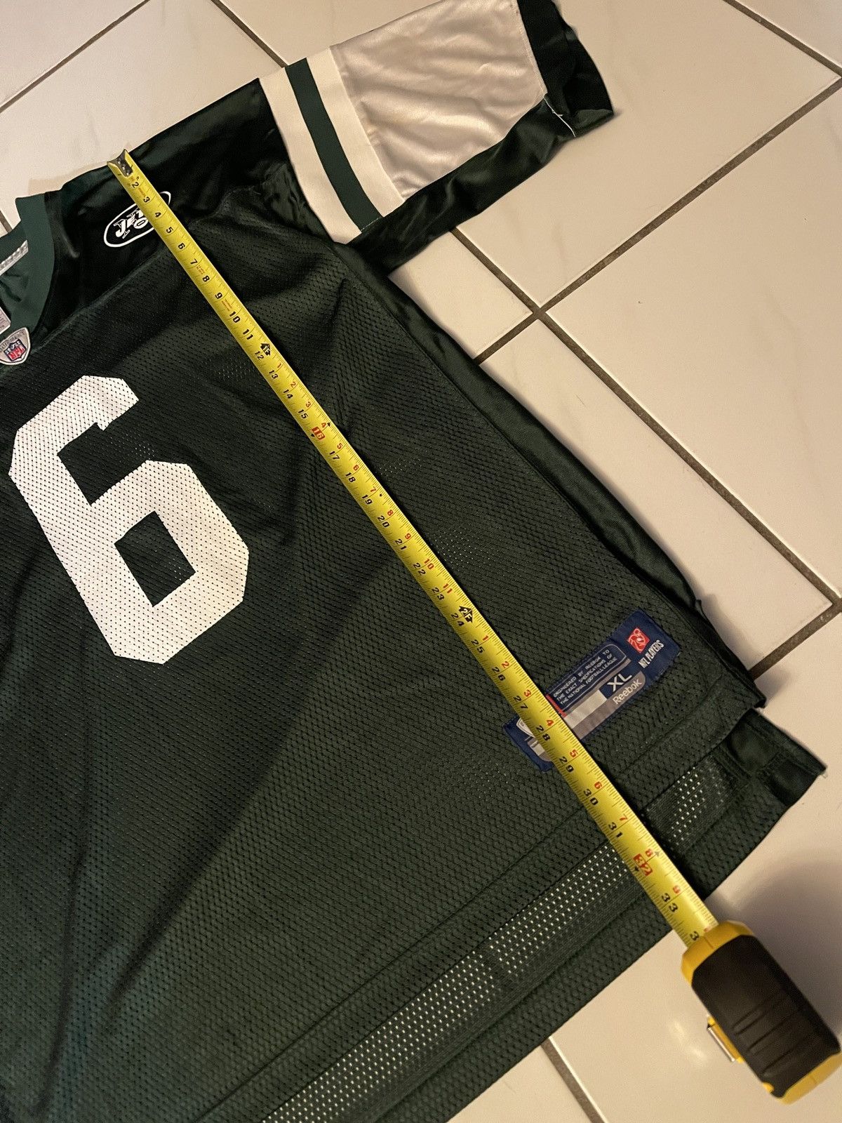 Reebok Reebok New York Jets Jersey Mark Sanchez On Field Mens XL Size US XL / EU 56 / 4 - 4 Thumbnail