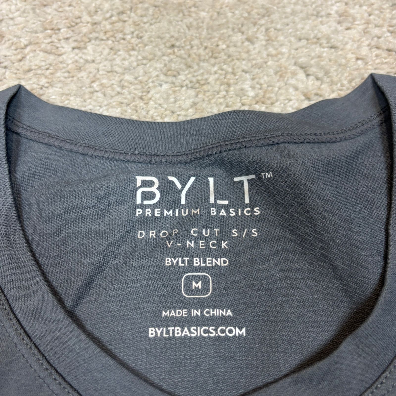 Other NWT Bylt Drop Cut Short Sleeve V Neck T Shirt Men's Medium Size US M / EU 48-50 / 2 - 6 Thumbnail