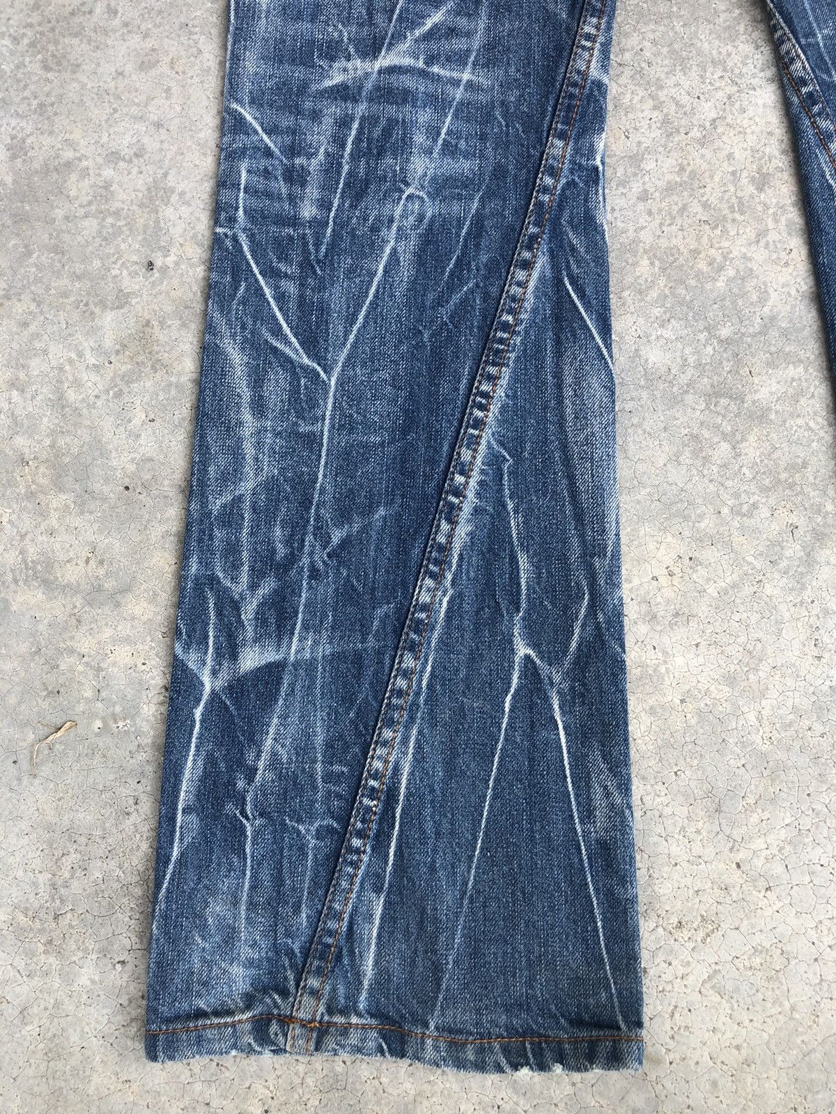 If Six Was Nine Japanese Antfui Flared Jeans Distressed Jeans Size US 31 - 13 Thumbnail