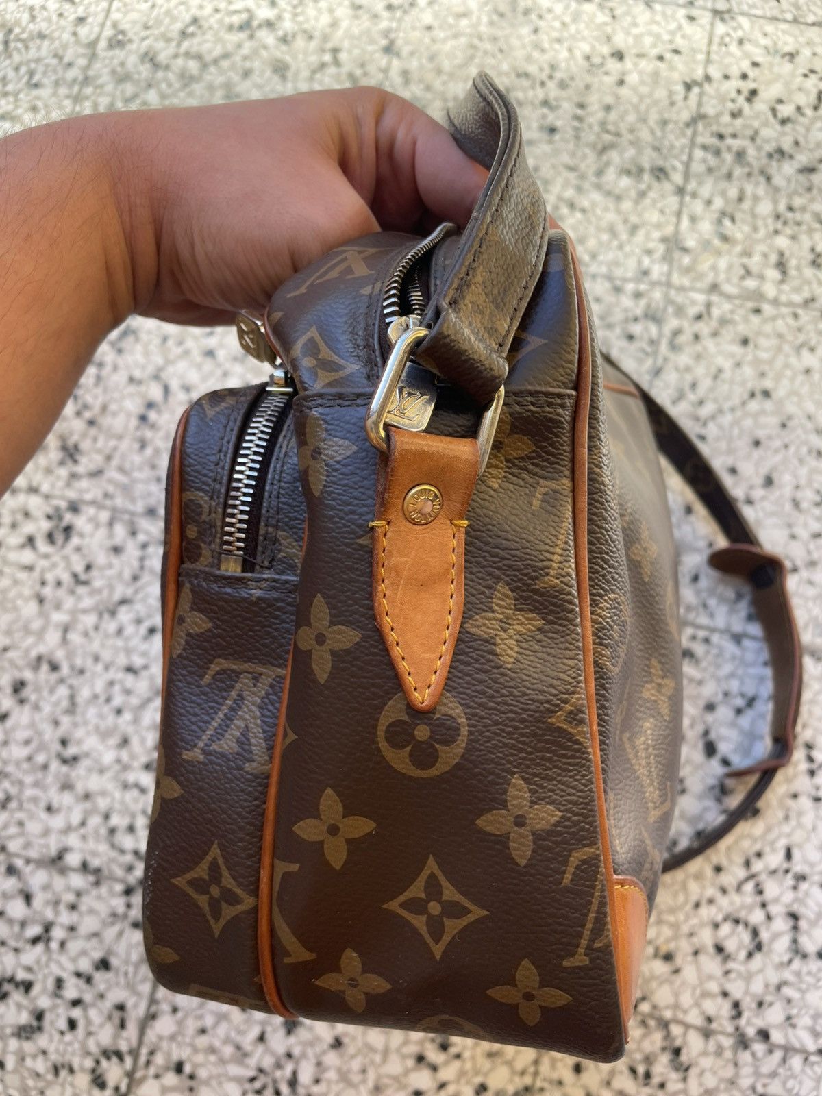 Louis Vuitton LOUIS VUITTON Nile leather crossbody bag Size ONE SIZE - 6 Thumbnail