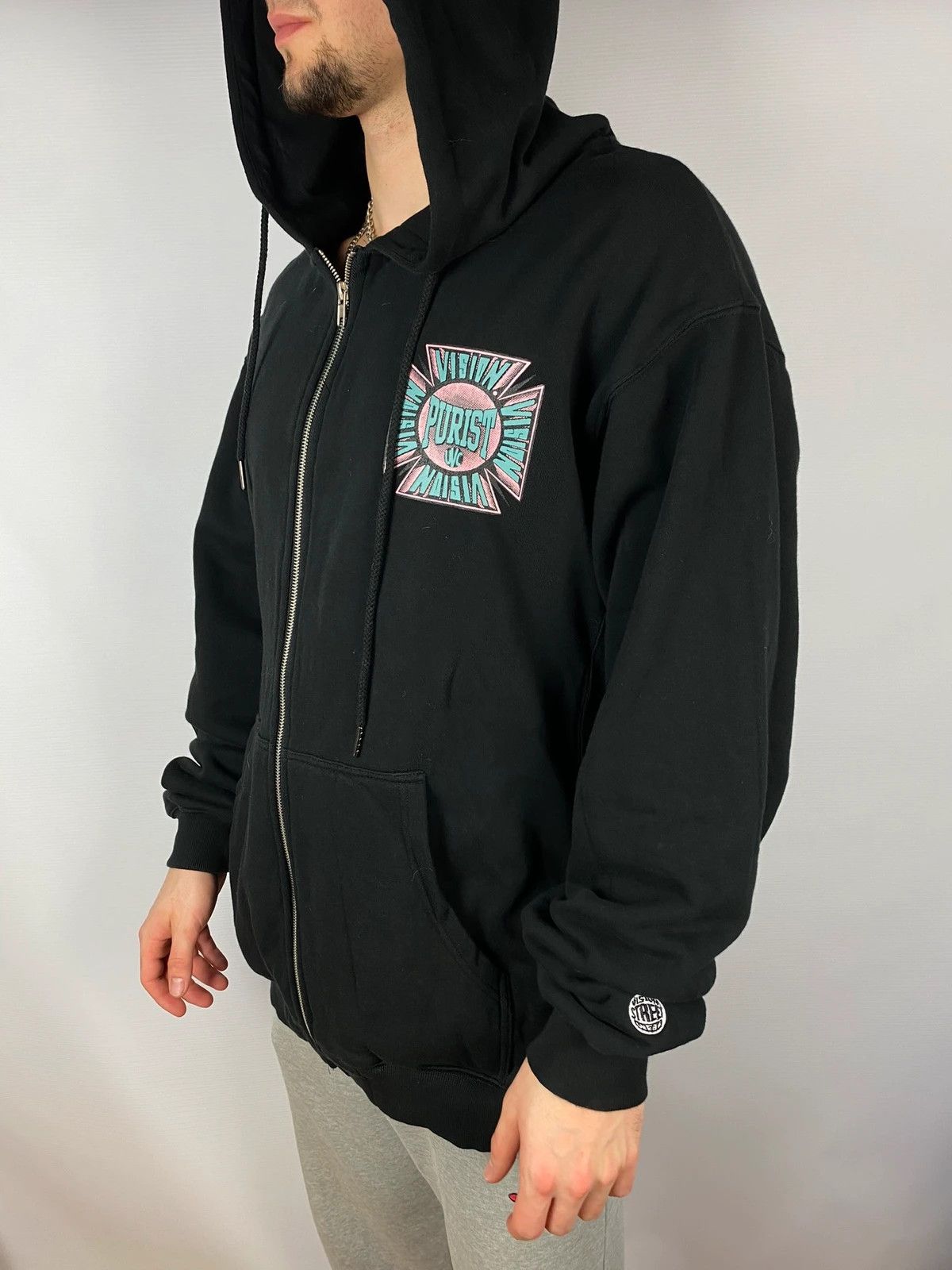Vintage × Vision Streetwear zip hoodie Vision streetwear vintage skate opium 90s Size US M / EU 48-50 / 2 - 3 Thumbnail