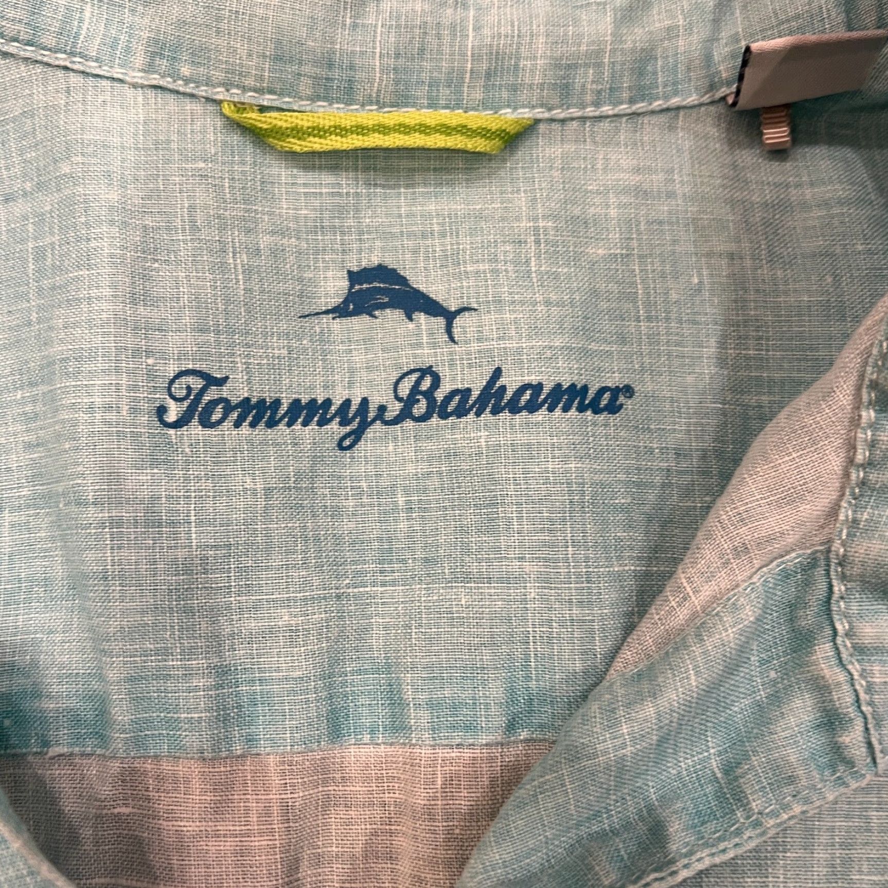 Tommy Bahama Tommy Bahama Shirt 1XLB Short Sleeve 100% Linen Summer Relaxed Casual Size US XL / EU 56 / 4 - 4 Thumbnail