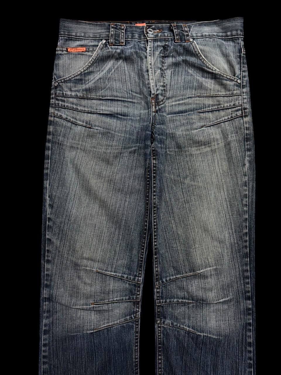 Other Vintage 90s Style Japanese Rusty Mudwash Thrashed Style Jean Size US 32 / EU 48 - 3 Thumbnail
