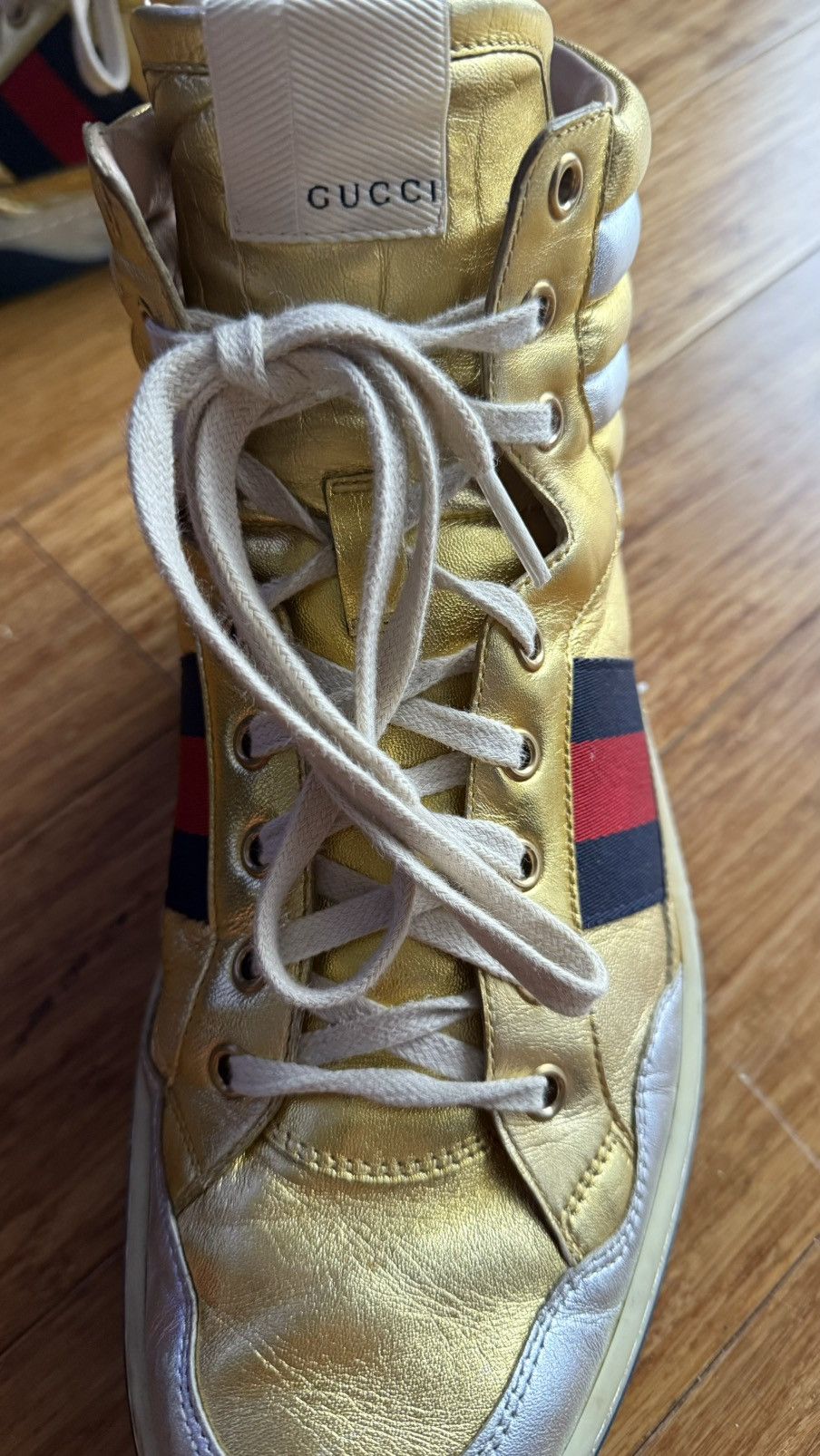 Gucci Gucci Hightop Size US 10 / EU 43 - 6 Thumbnail