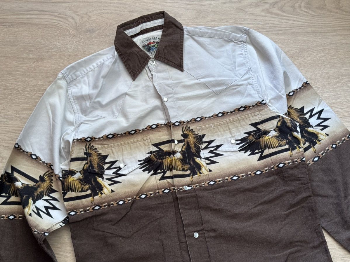 Vintage Vintage 80’s Cumberland Outfitters Western Cowboy Shirt Size S / US 4 / IT 40 - 2 Thumbnail