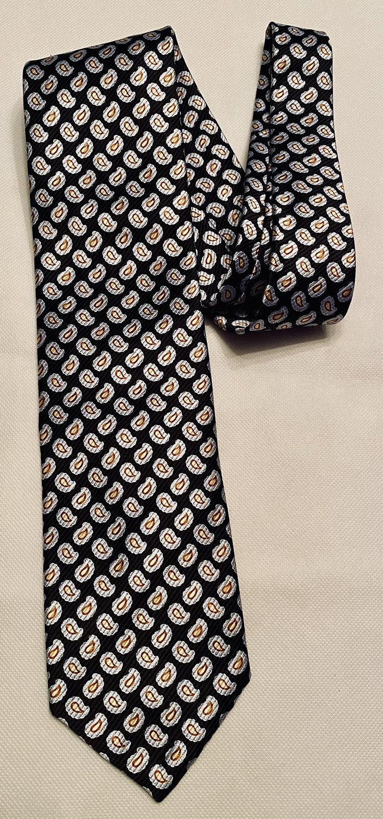 Robert Talbott Robert Talbott 🇺🇸 Carmel LE Navy seven fold tie #33 of 40 NWT Size ONE SIZE - 5 Thumbnail