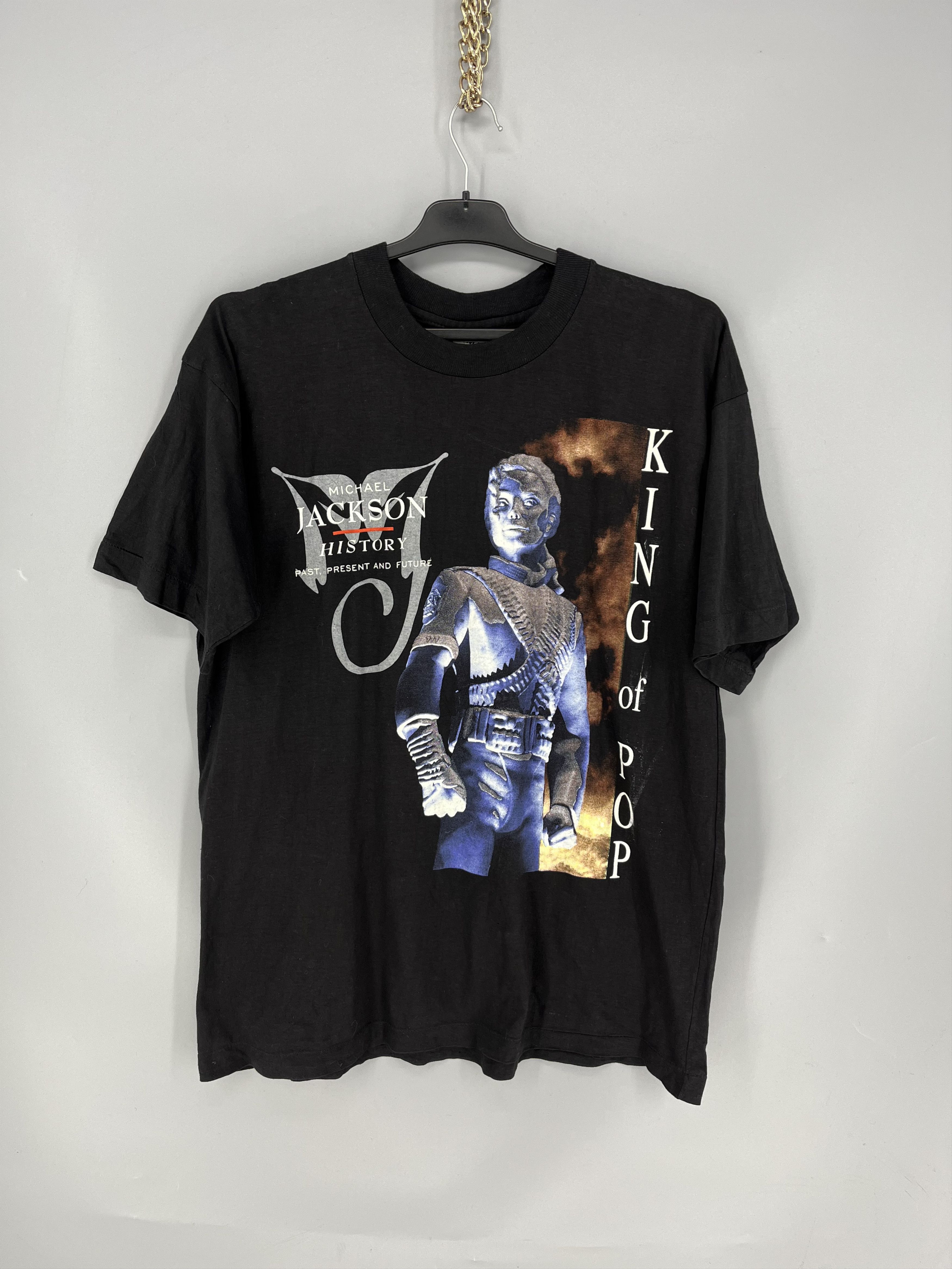 Michael Jackson Vintage tee Michael Jackson King of Pop 🔥🔥 Size US M / EU 48-50 / 2 - 1 Thumbnail