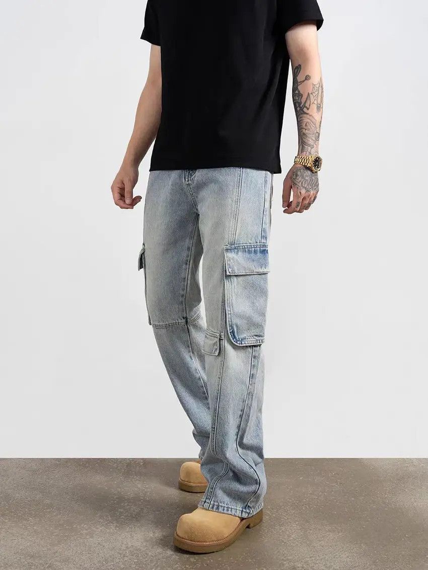 Designer × Japanese Brand Vintage Hip Hop Street Loose Casual Pants Size US 32 / EU 48 - 1 Thumbnail