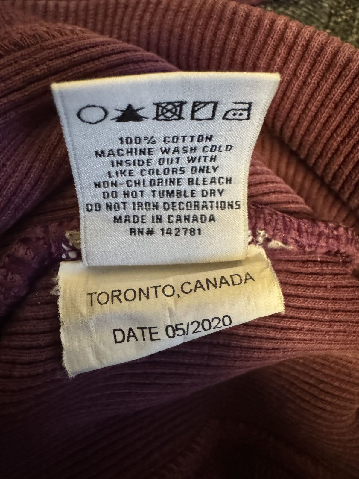 Aime Leon Dore Aime Leon Dore burgundy crew neck sweater Size US M / EU 48-50 / 2 - 2 Thumbnail