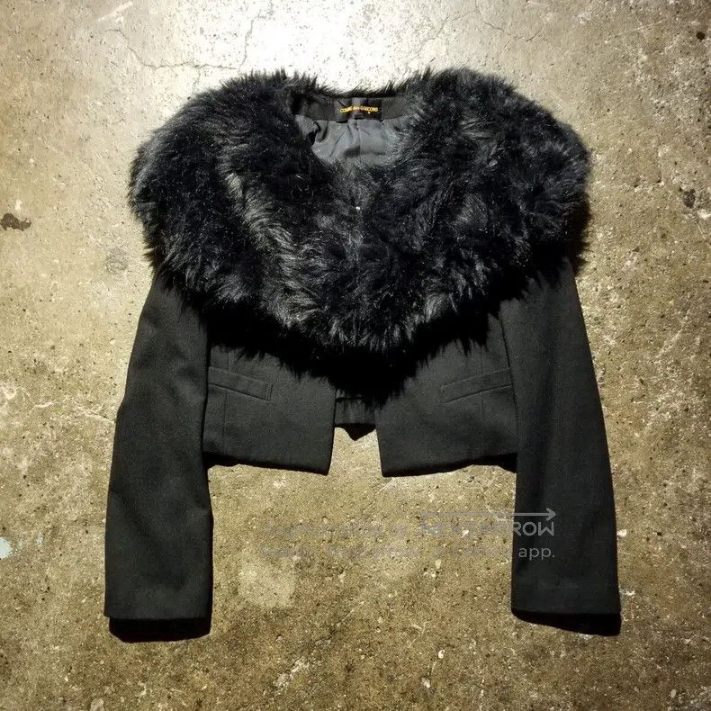 Comme des Garcons Comme des Garcons Black Furry Design Top Size S / US 4 / IT 40 - 5 Thumbnail