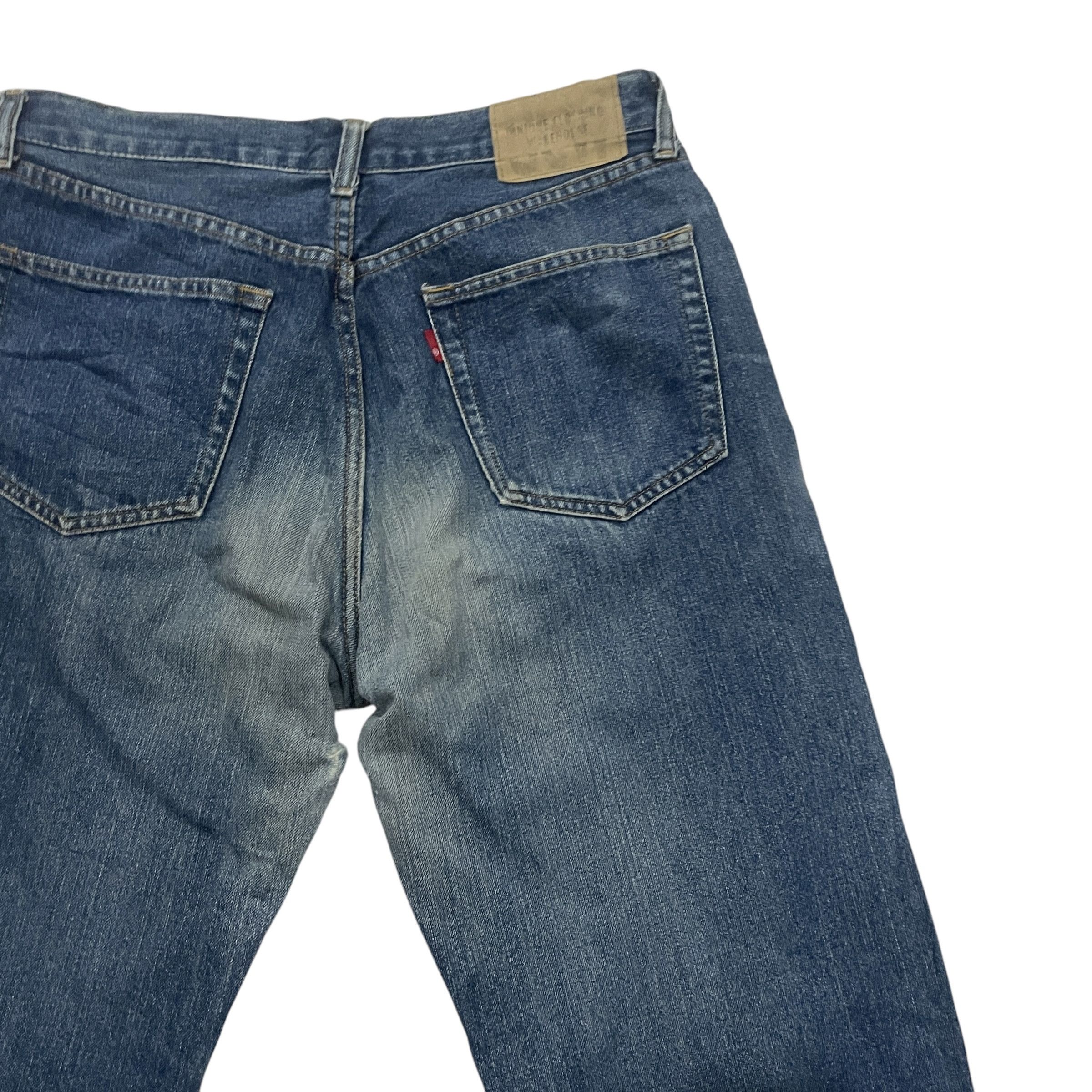 Warehouse Vintage Warehouse Japan Distressed Denim Jeans Size US 32 / EU 48 - 11 Thumbnail