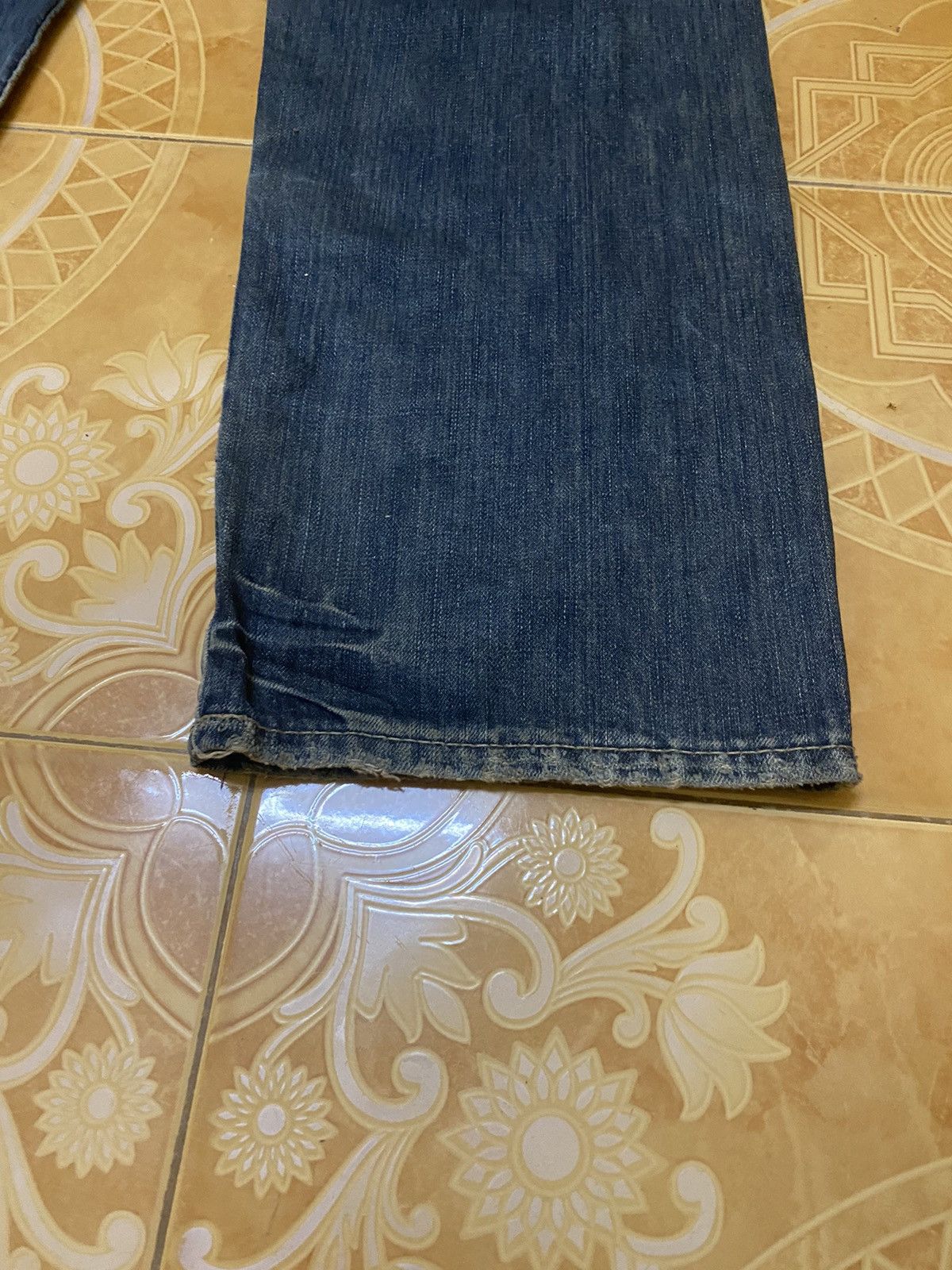 Japanese Brand × Live Mechanics Live Mechanics Denim Jeans vintage Size US 33 - 15 Thumbnail