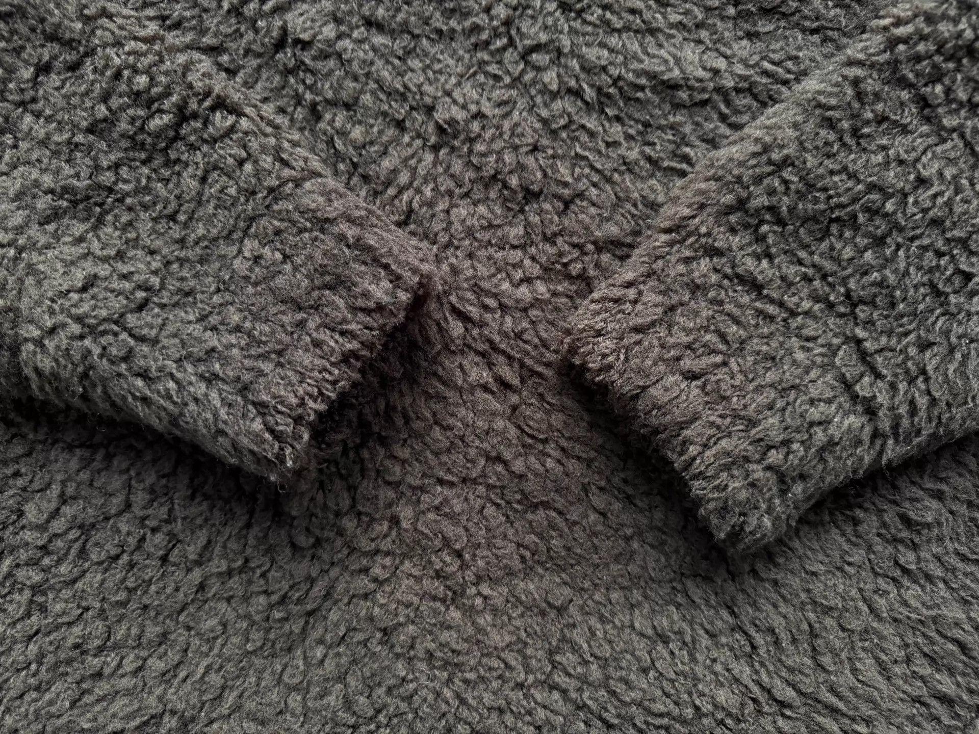 Auralee AURALEE 24AW Boa Knit PO HZ Merino Lamb Fleece Brn 3 Size US L / EU 52-54 / 3 - 6 Thumbnail