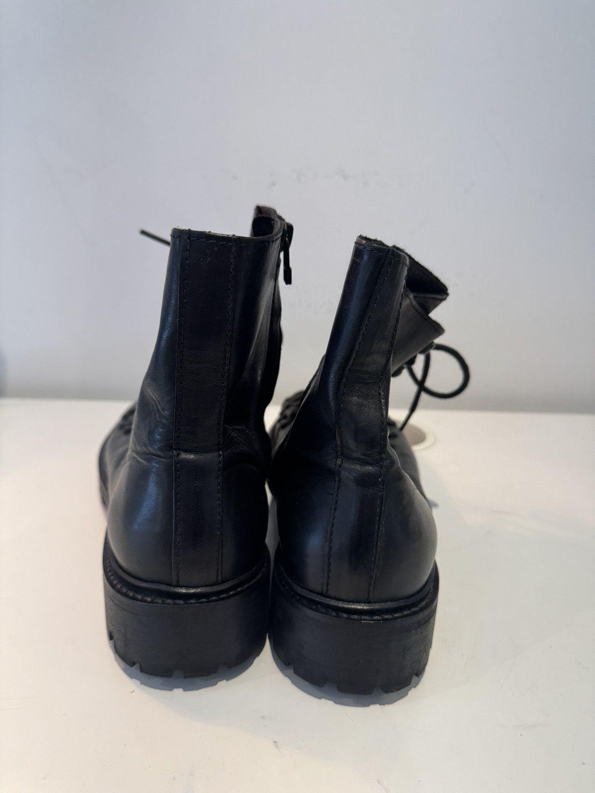 Yohji Yamamoto Yohji horse leather trekking boots Size US 10 / EU 43 - 4 Thumbnail