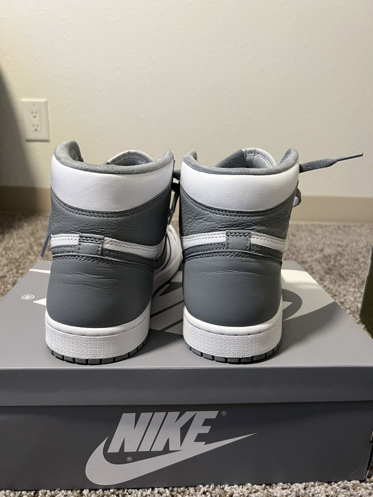 Jordan Brand × Nike Air jordan 1 high og stealth/white Size US 11 / EU 44 - 4 Thumbnail