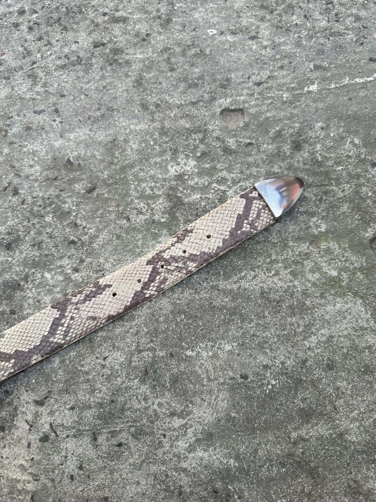 Other Y2K Snake Belts Streetwear Leather Avant Garde Vintage USA Size ONE SIZE - 3 Thumbnail